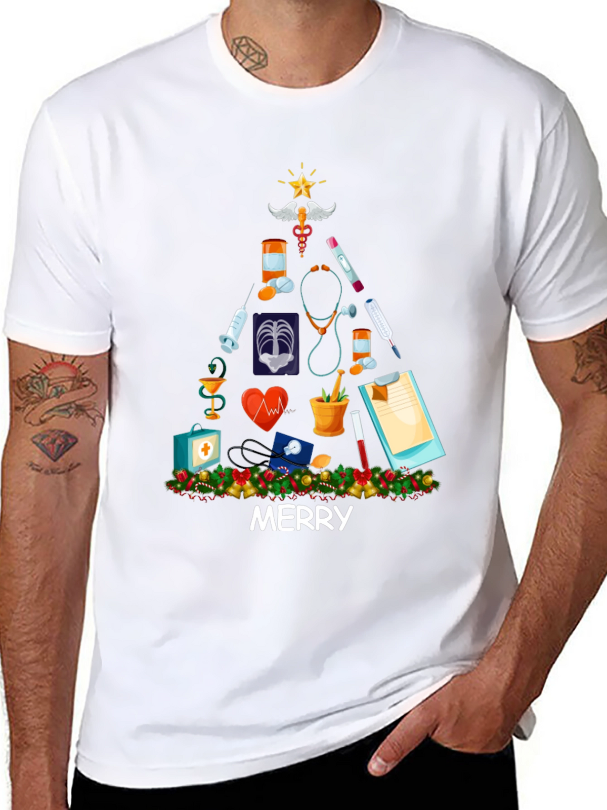 Merry Christmas Medical T-Shirt
