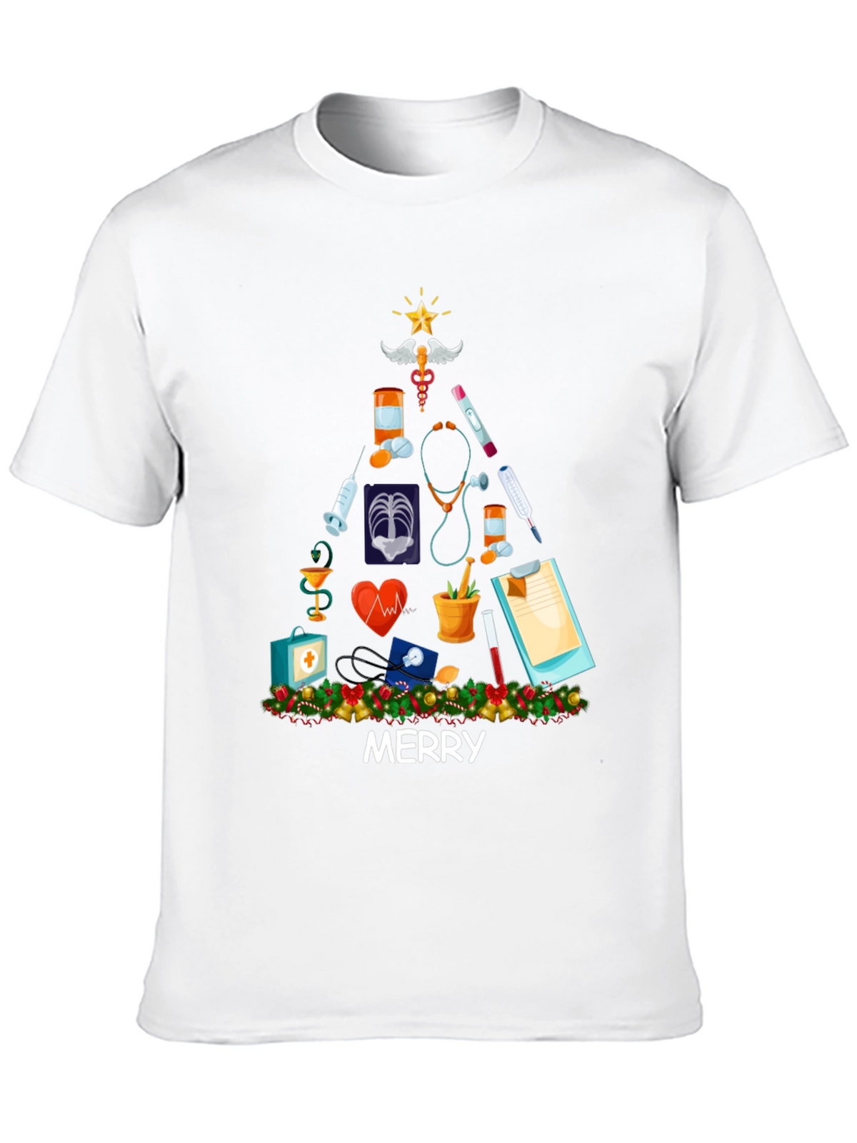 Merry Christmas Medical T-Shirt