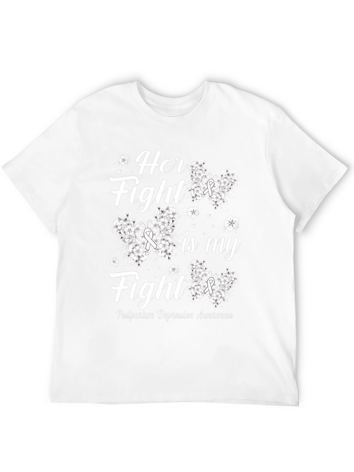 Her Fight is My Fight Postpartum Awareness T-Shirt