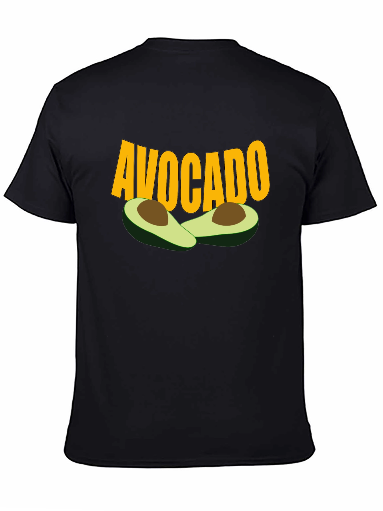 Avocado Graphic Tee - Trendy Fruit Lover Shirt