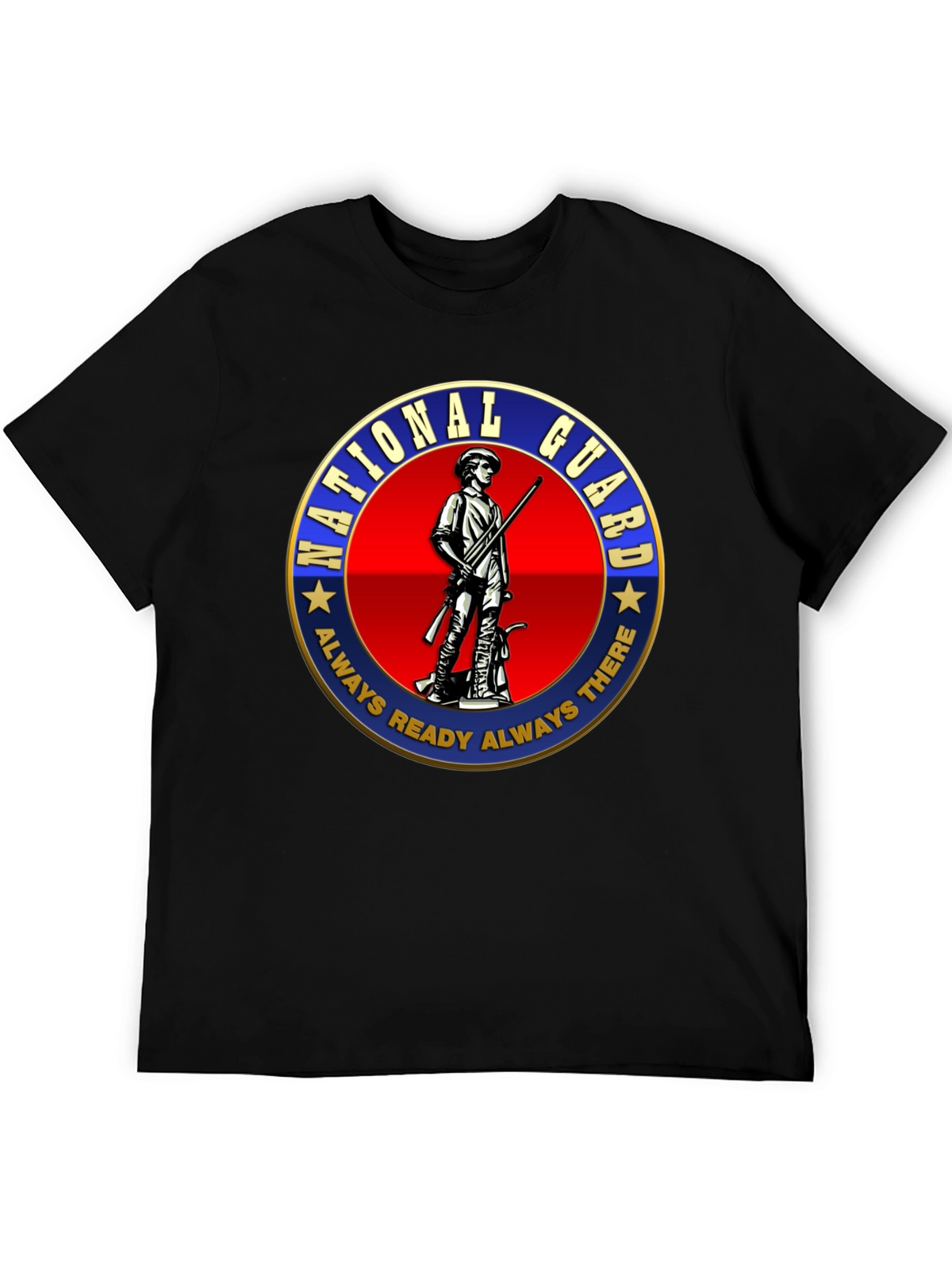 National Guard Patriotic T-Shirt