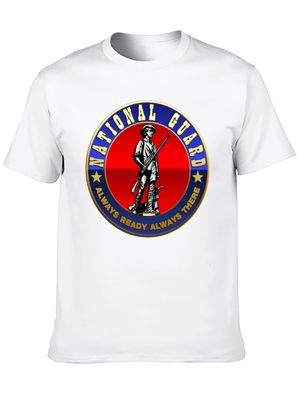 National Guard Patriotic T-Shirt