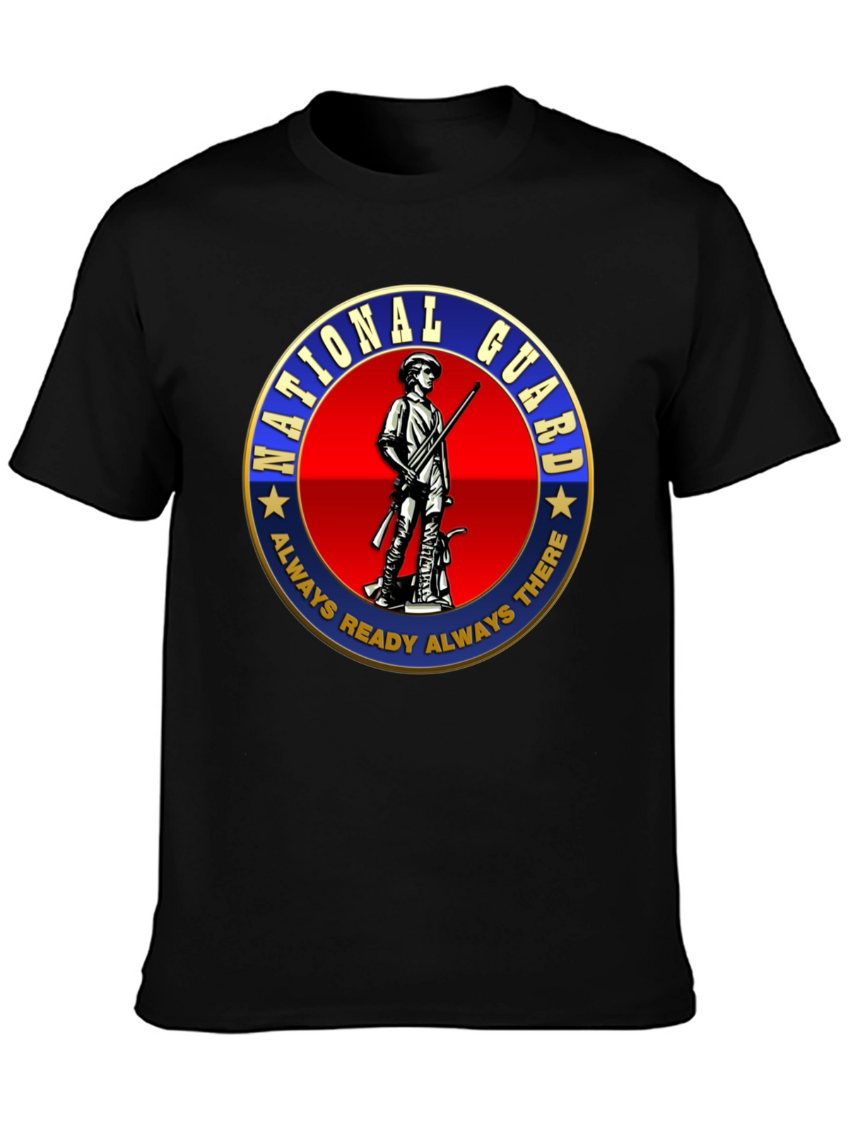 National Guard Patriotic T-Shirt