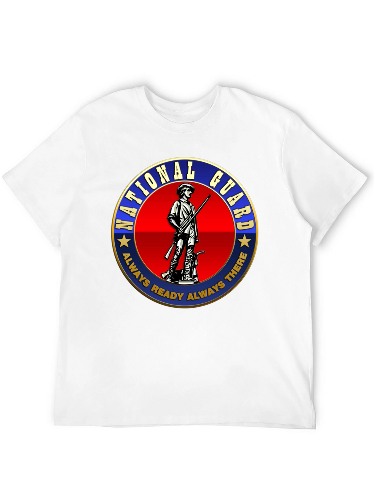 National Guard Patriotic T-Shirt