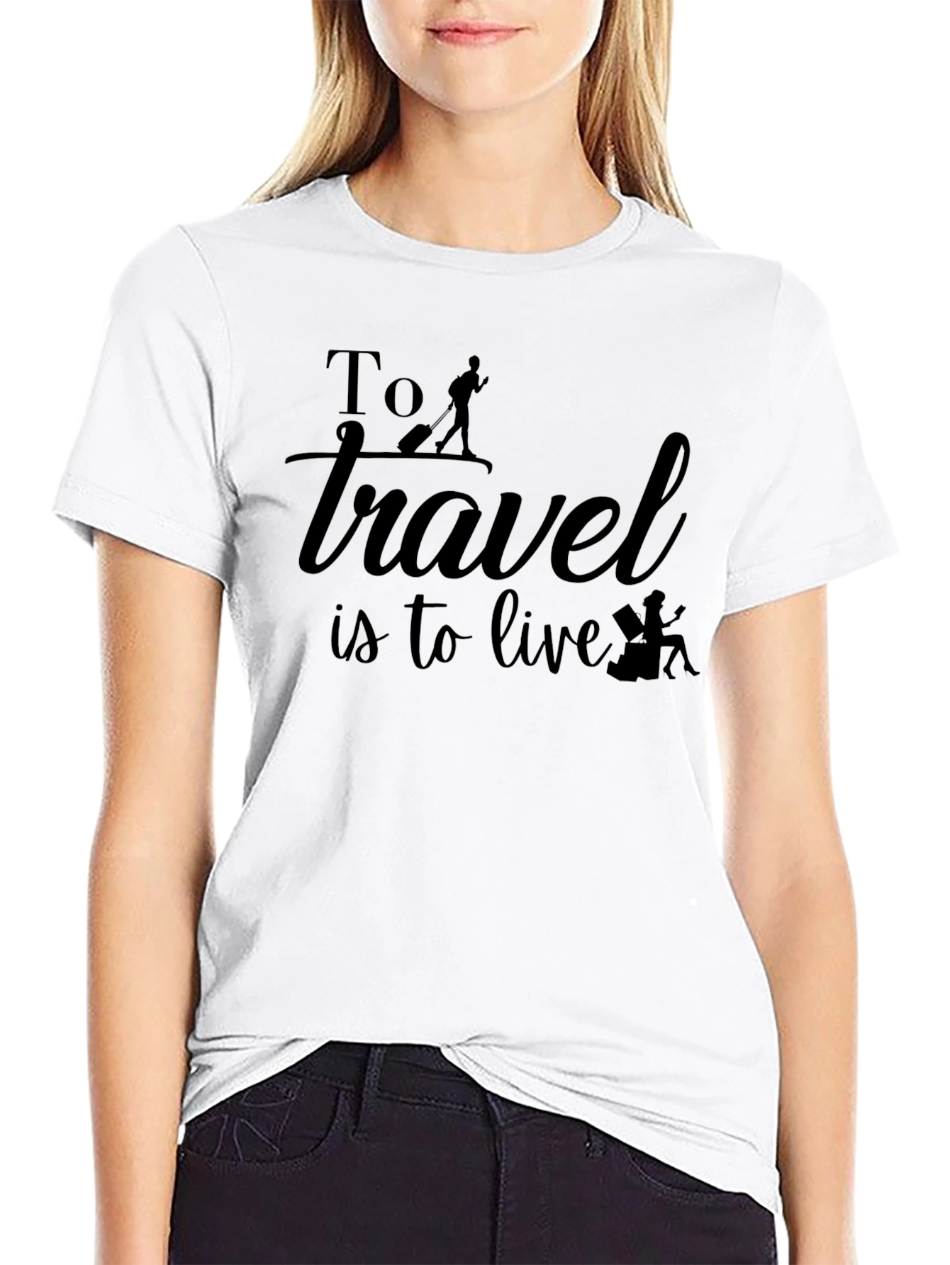 Travel is to Live Graphic Tee