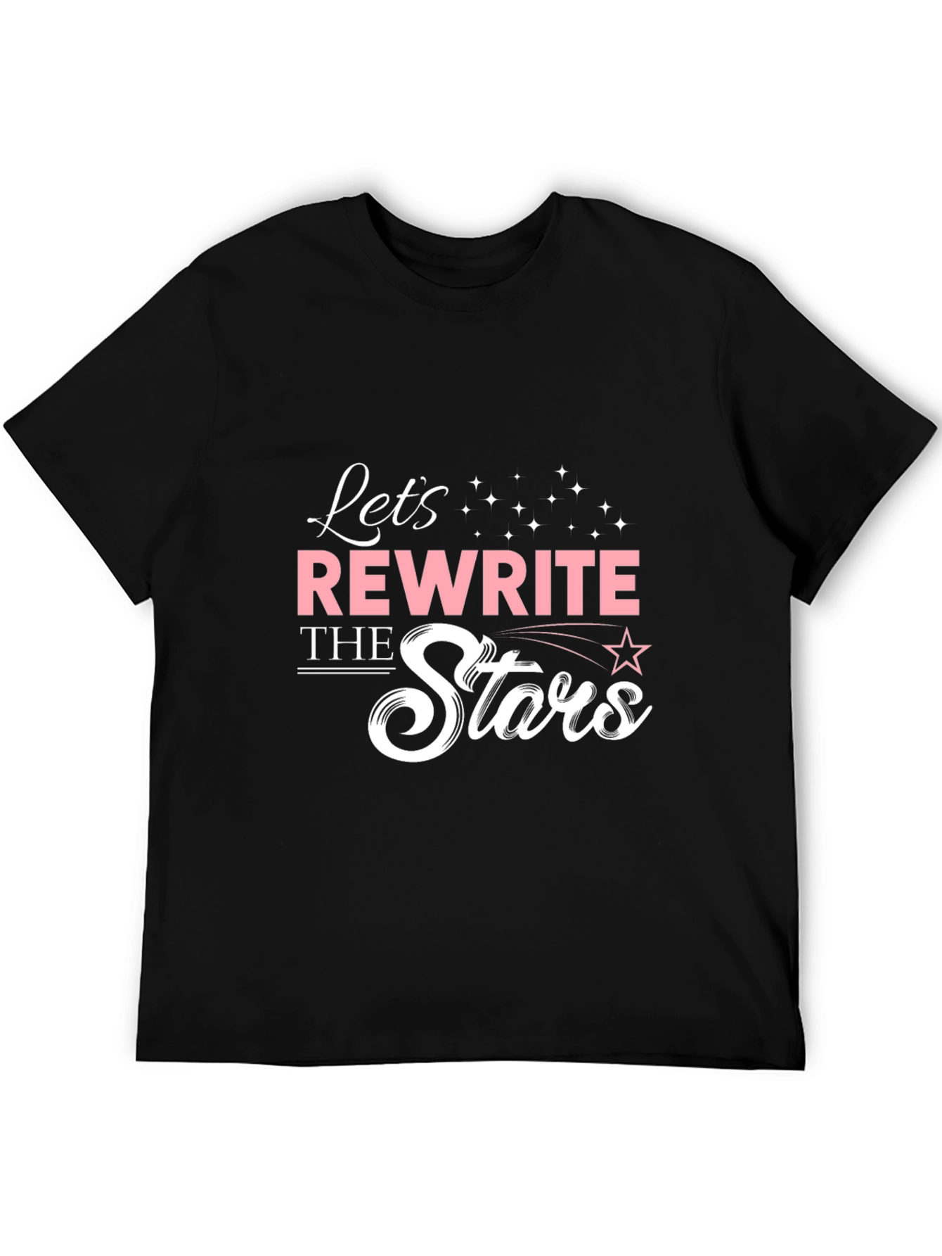Rewrite The Stars Graphic Tee - Unisex Black T-Shirt