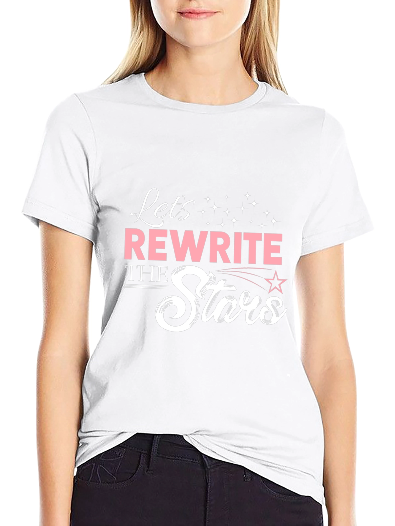 Rewrite The Stars Graphic Tee - Unisex Black T-Shirt