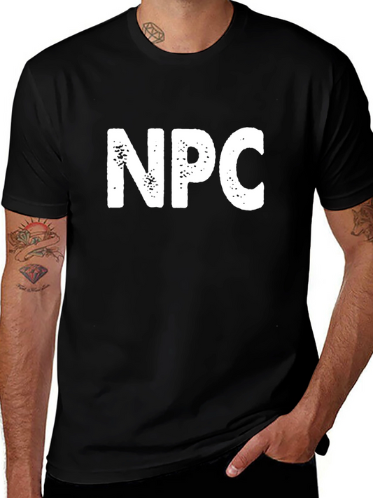 NPC Graphic Tee - Gamer Humor T-Shirt