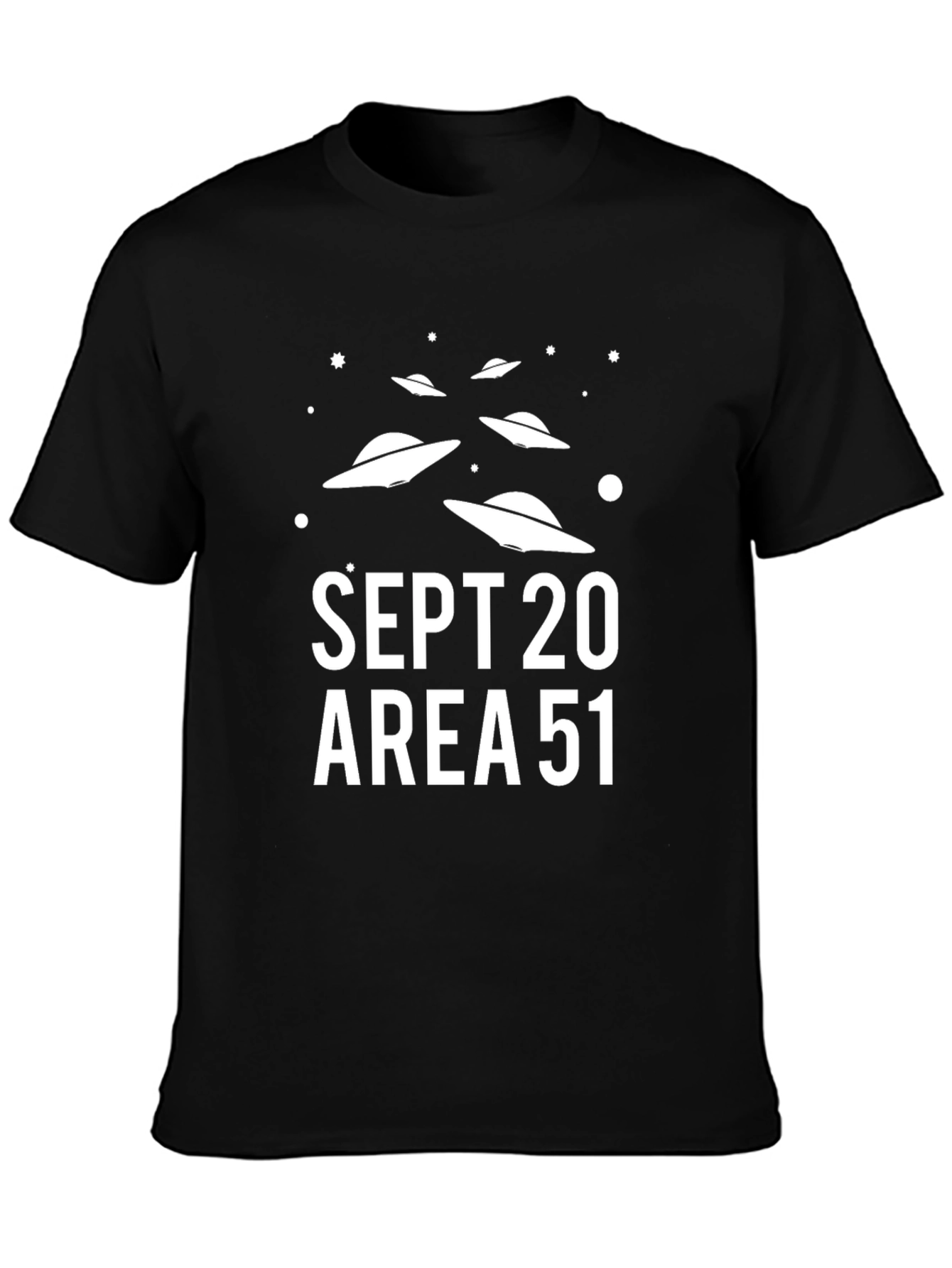 Sept 20 Area 51 UFO Graphic T-Shirt
