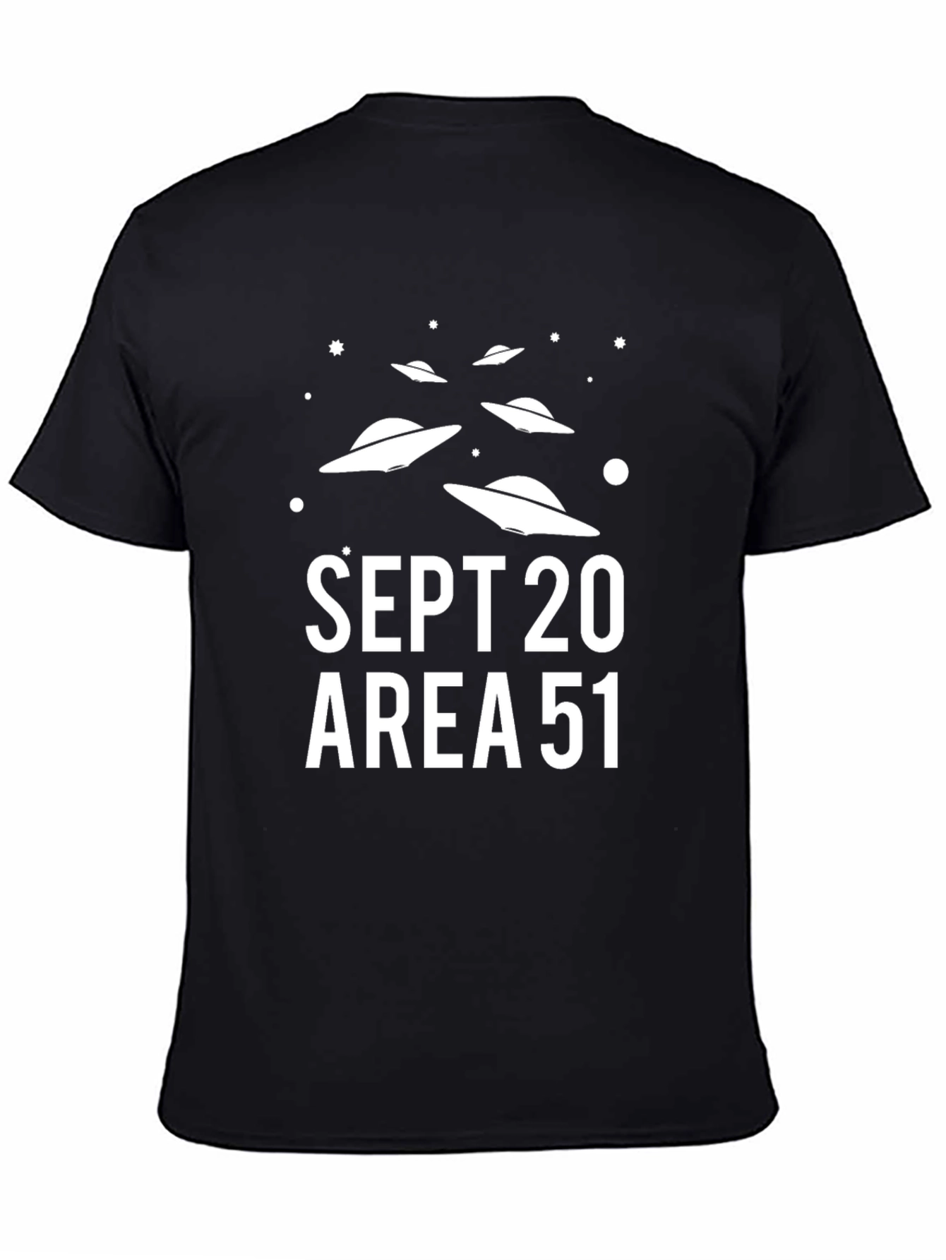 Sept 20 Area 51 UFO Graphic T-Shirt