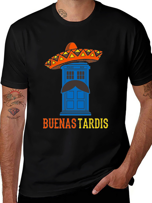 Buenas Tardis T-Shirt - Funny Doctor Who Inspired Design
