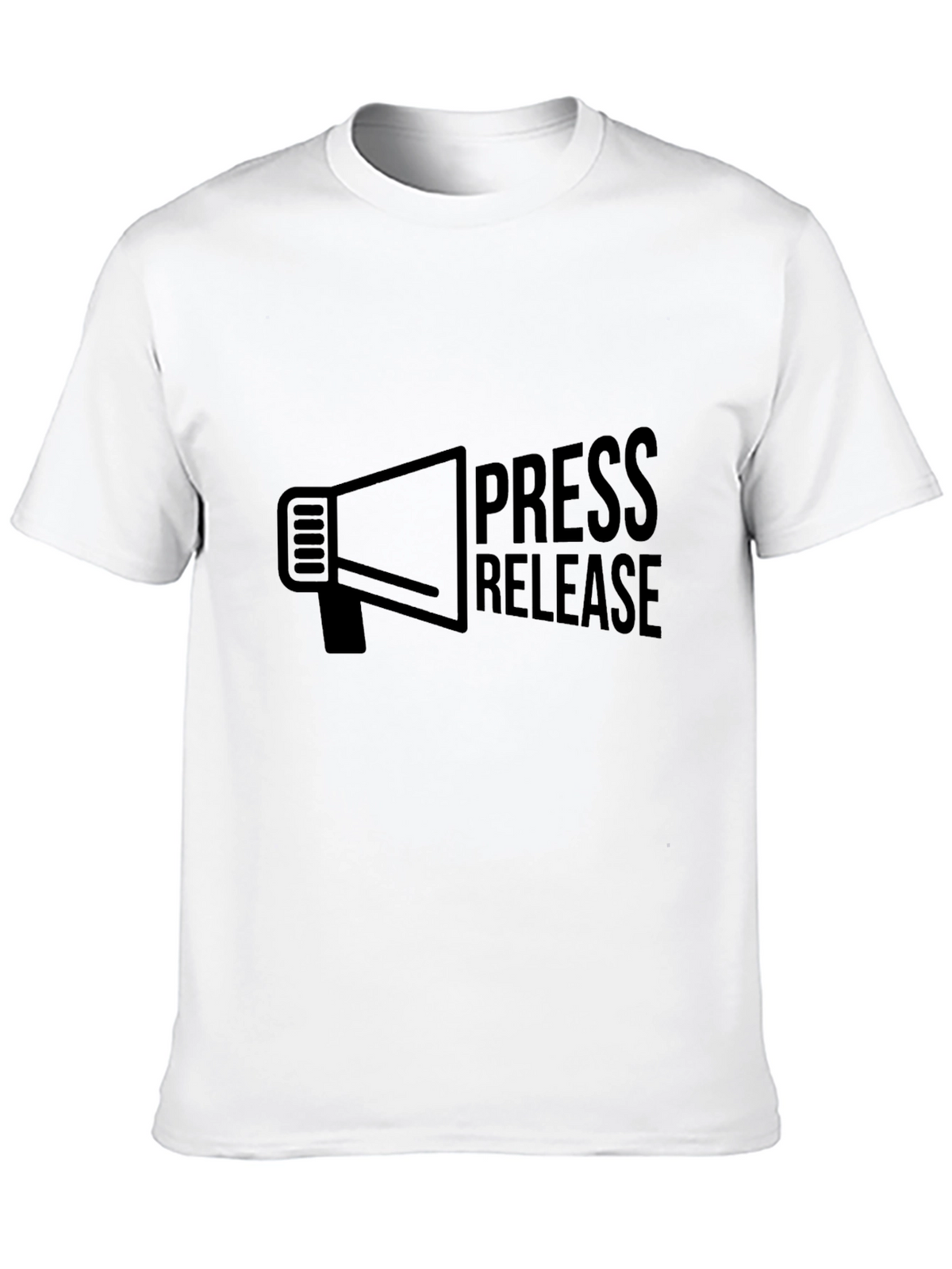 Press Release Graphic Tee - Black T-Shirt