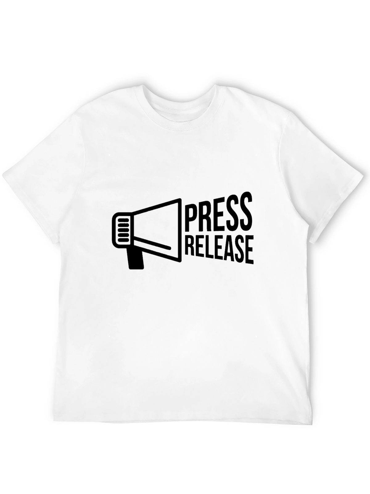 Press Release Graphic Tee - Black T-Shirt
