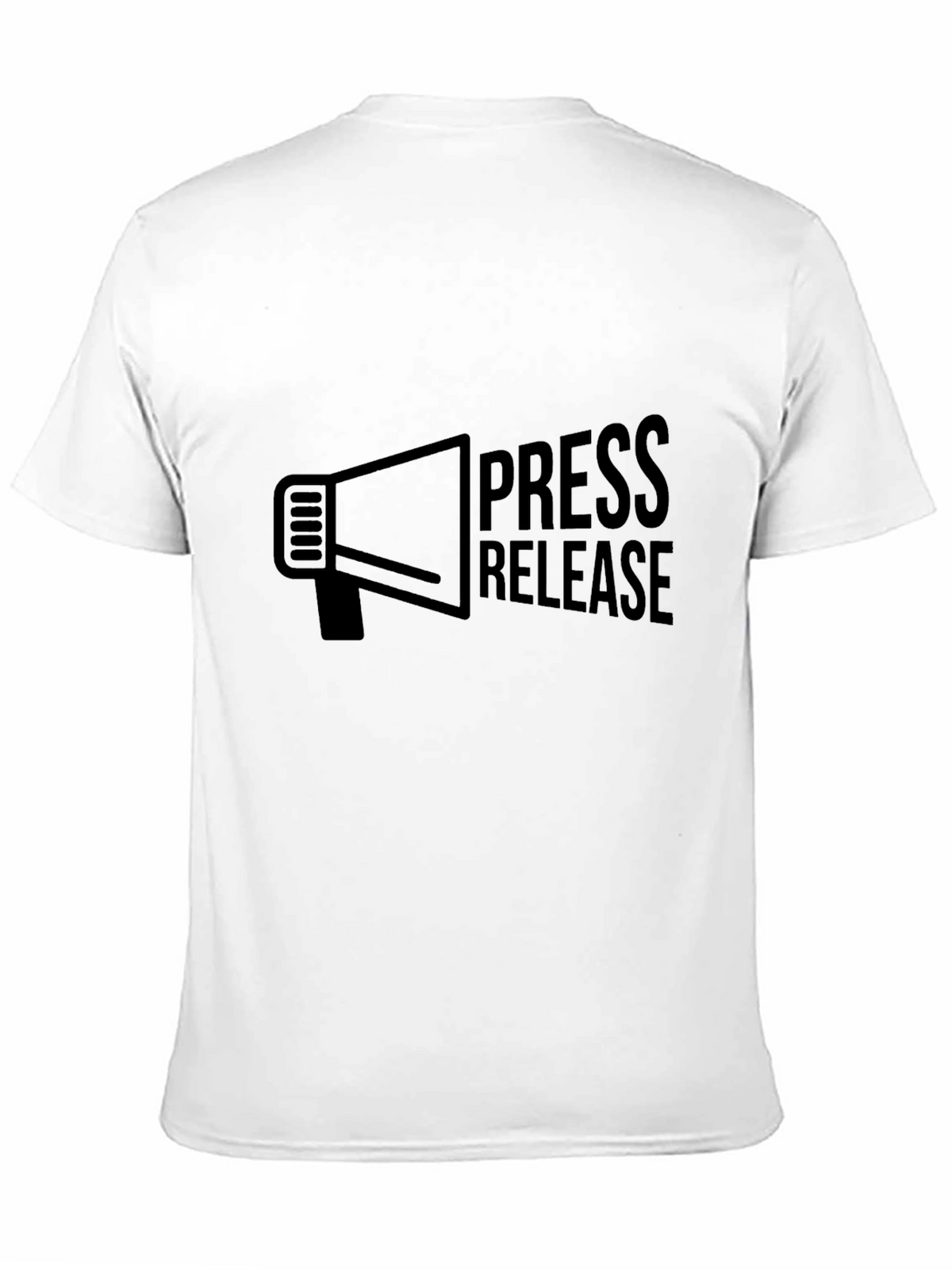 Press Release Graphic Tee - Black T-Shirt
