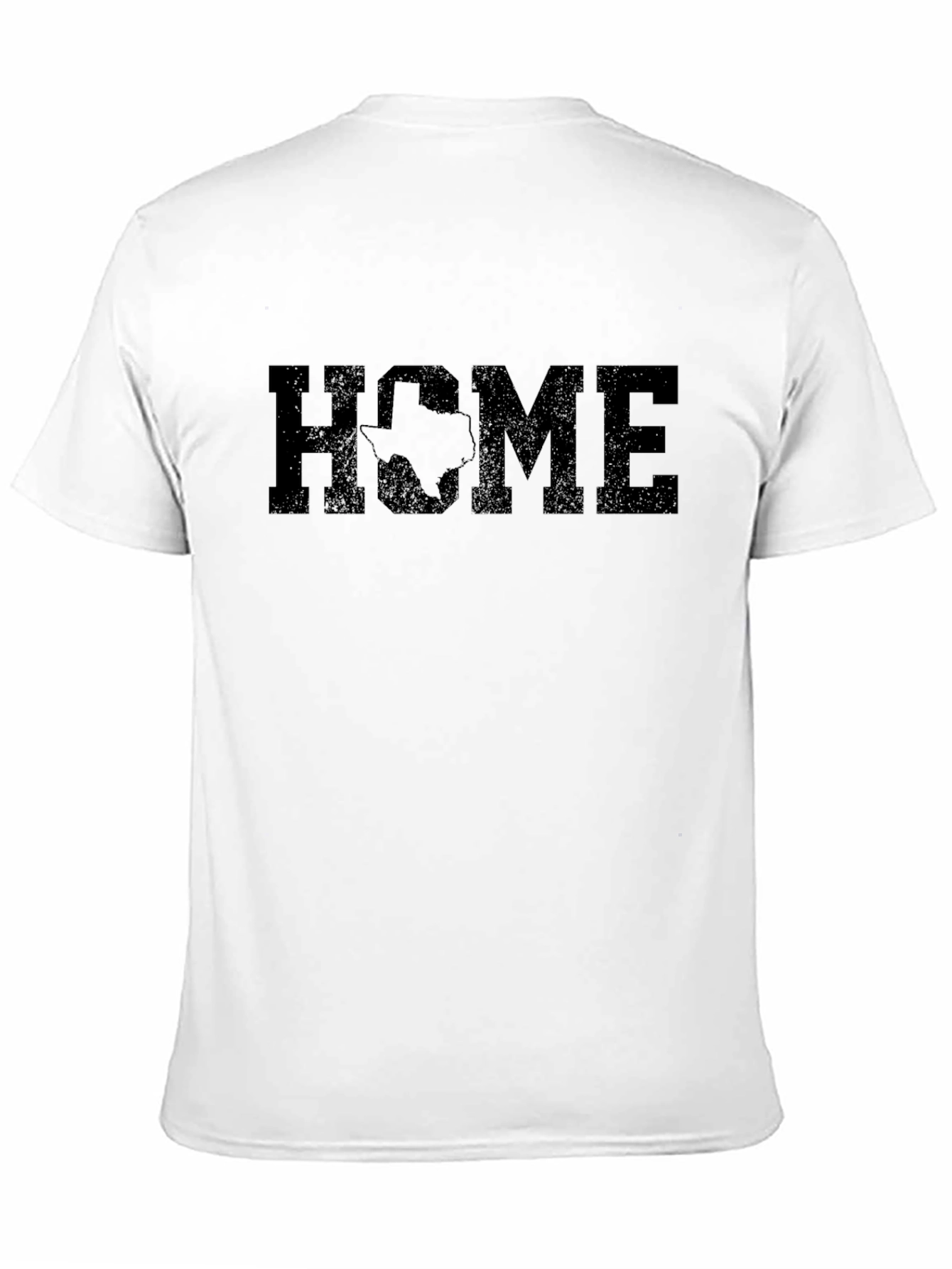 Texas Home Graphic T-Shirt - Black