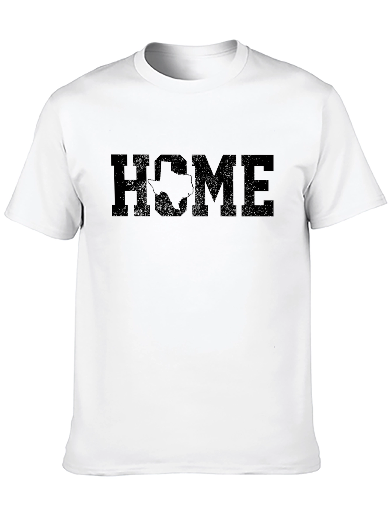 Texas Home Graphic T-Shirt - Black