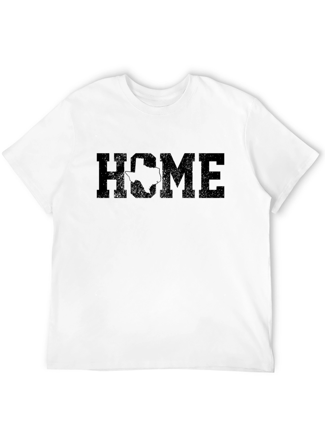Texas Home Graphic T-Shirt - Black
