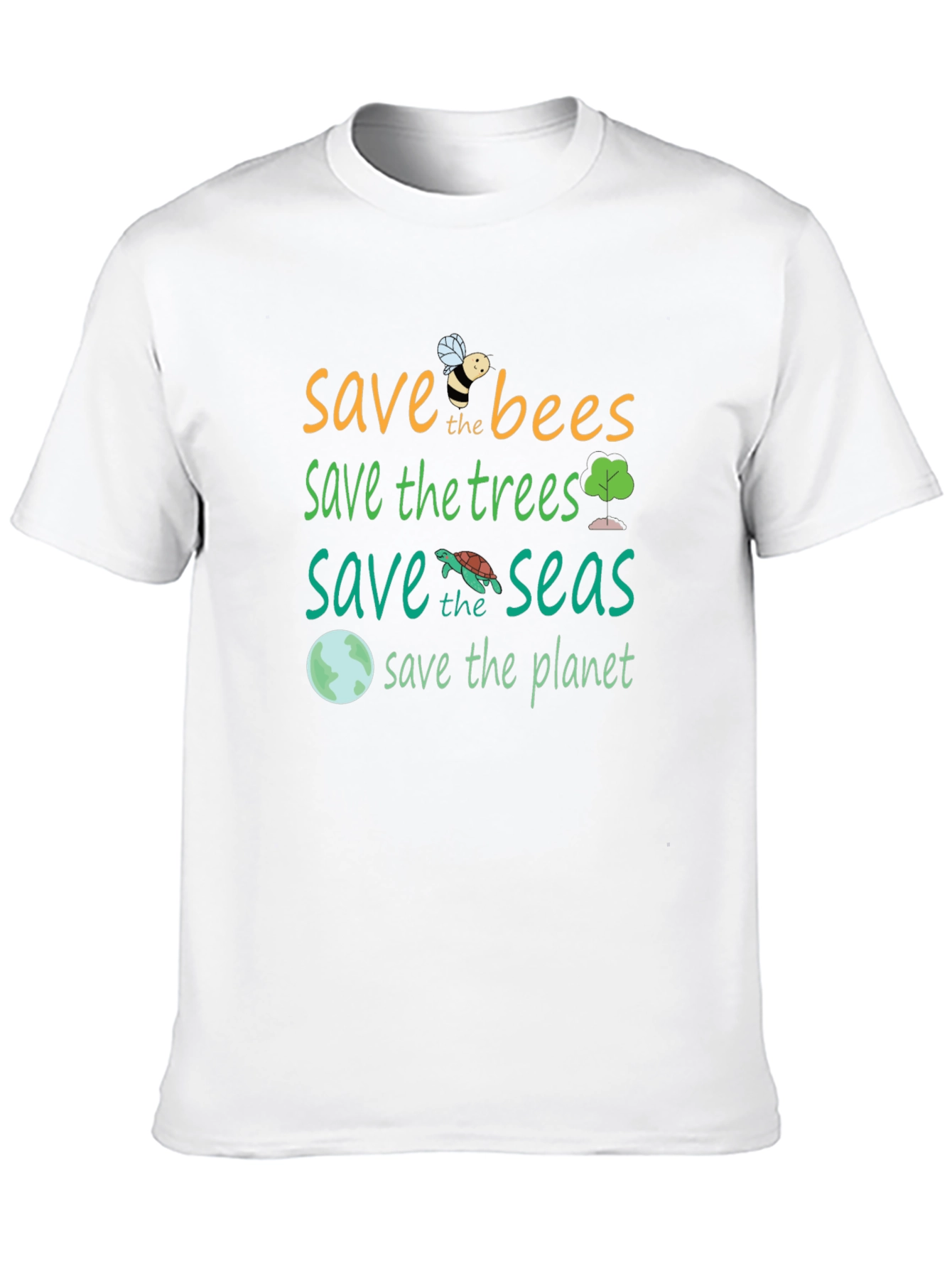Save the Planet Graphic Tee - Eco-Friendly T-Shirt