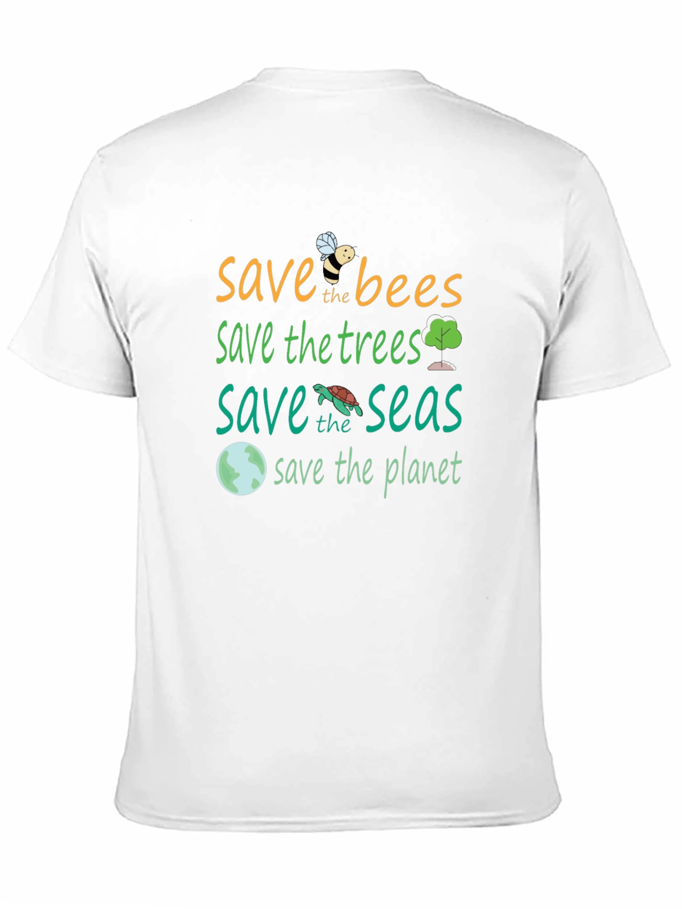 Save the Planet Graphic Tee - Eco-Friendly T-Shirt