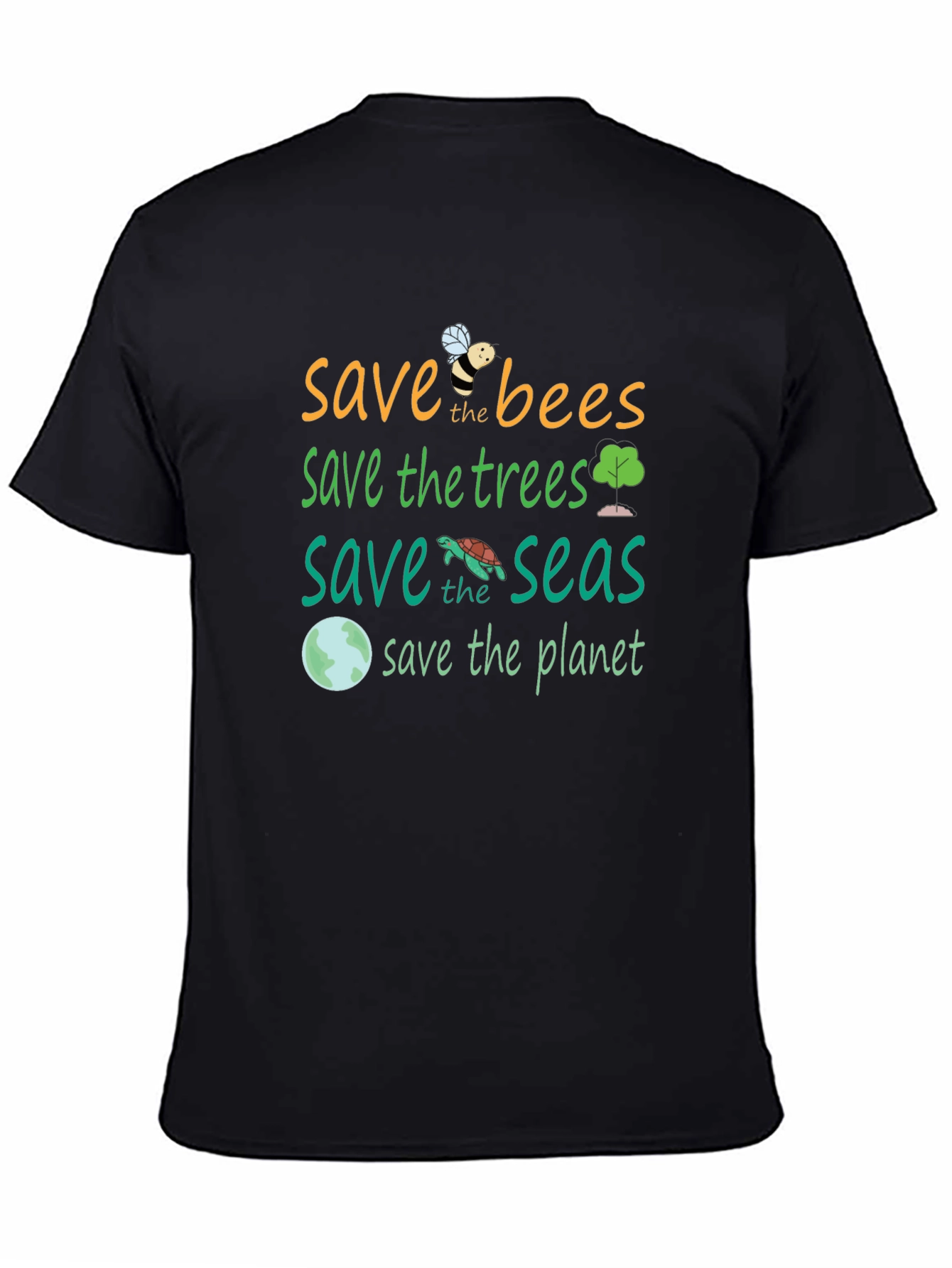 Save the Planet Graphic Tee - Eco-Friendly T-Shirt