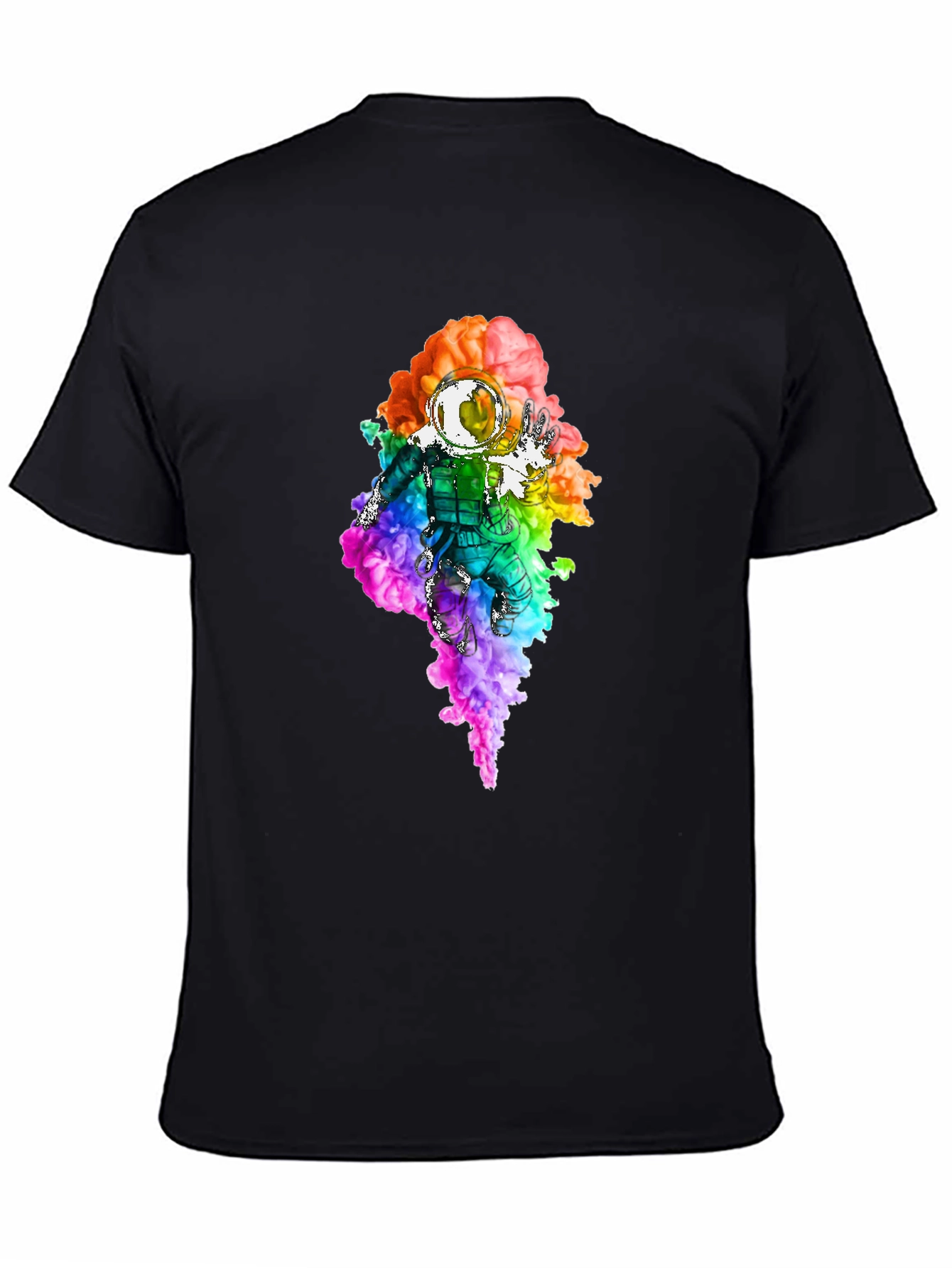 Astronaut Rainbow Smoke T-Shirt