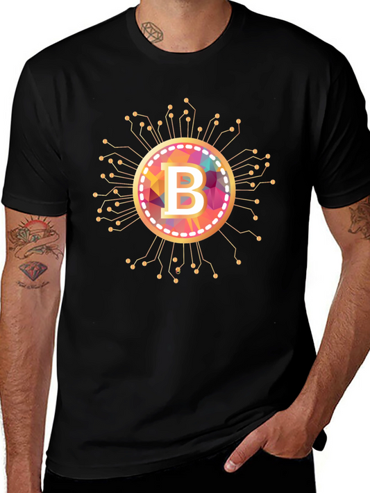 Bitcoin B Logo Black T-Shirt