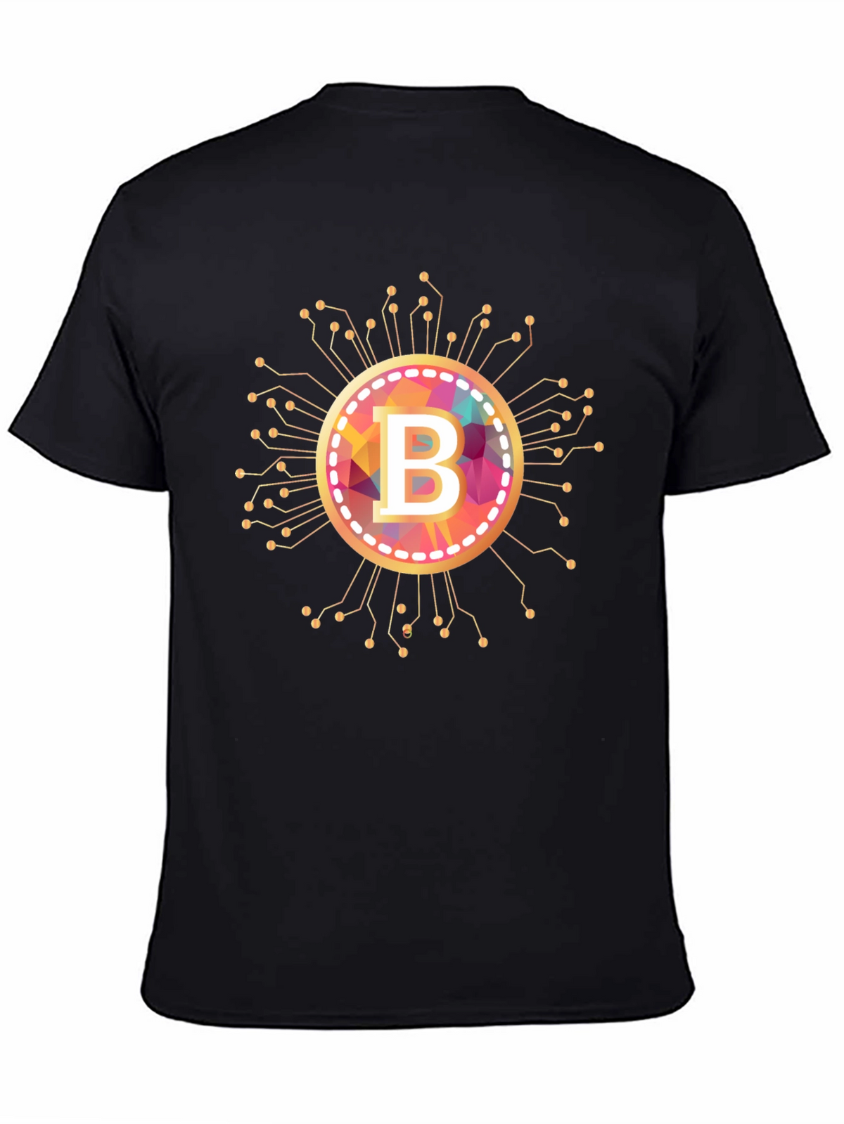 Bitcoin B Logo Black T-Shirt