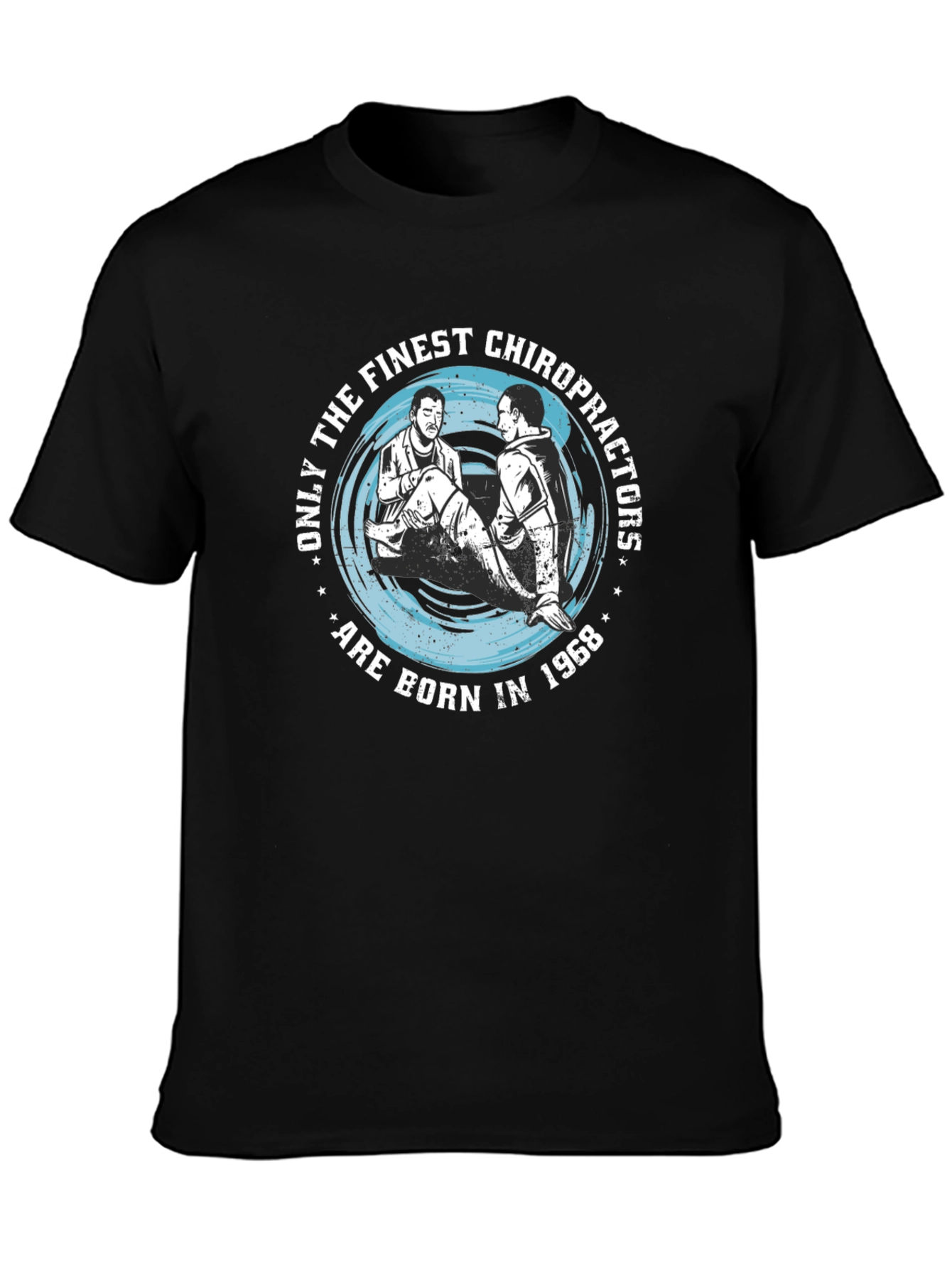 Chiropractor Born In 1968 Mens Graphic Tee