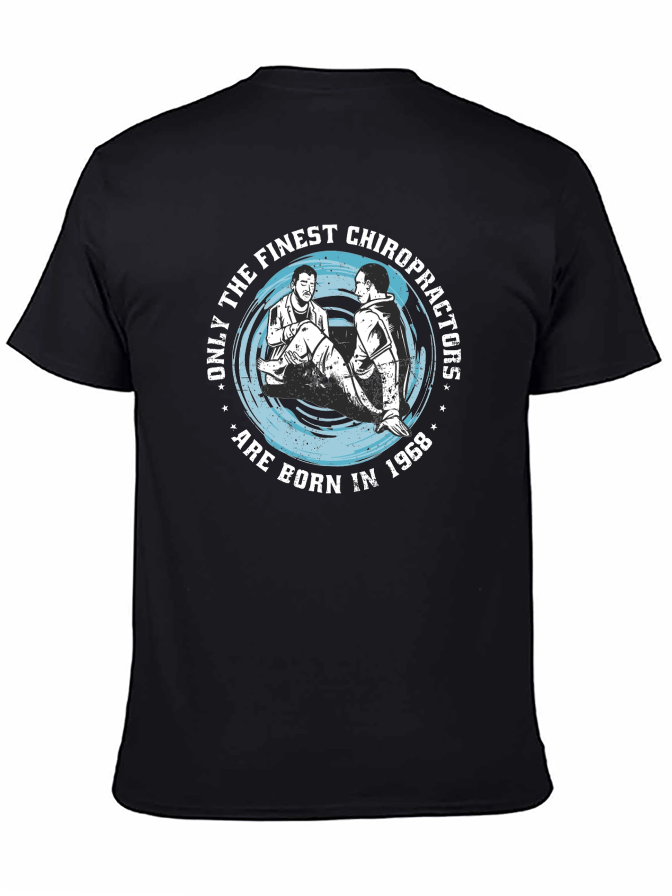 Chiropractor Born In 1968 Mens Graphic Tee