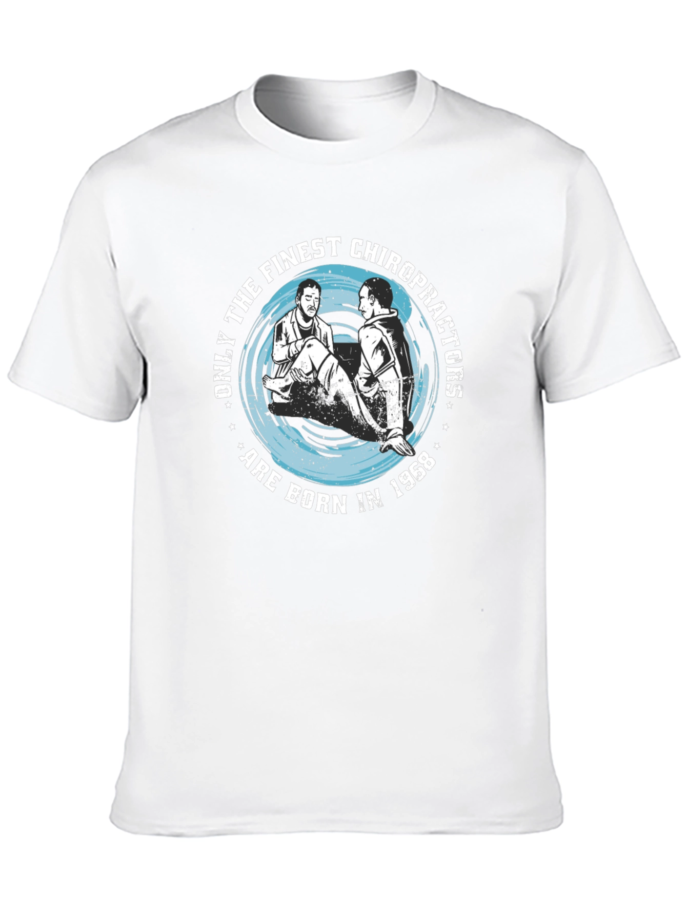 Chiropractor Born In 1968 Mens Graphic Tee