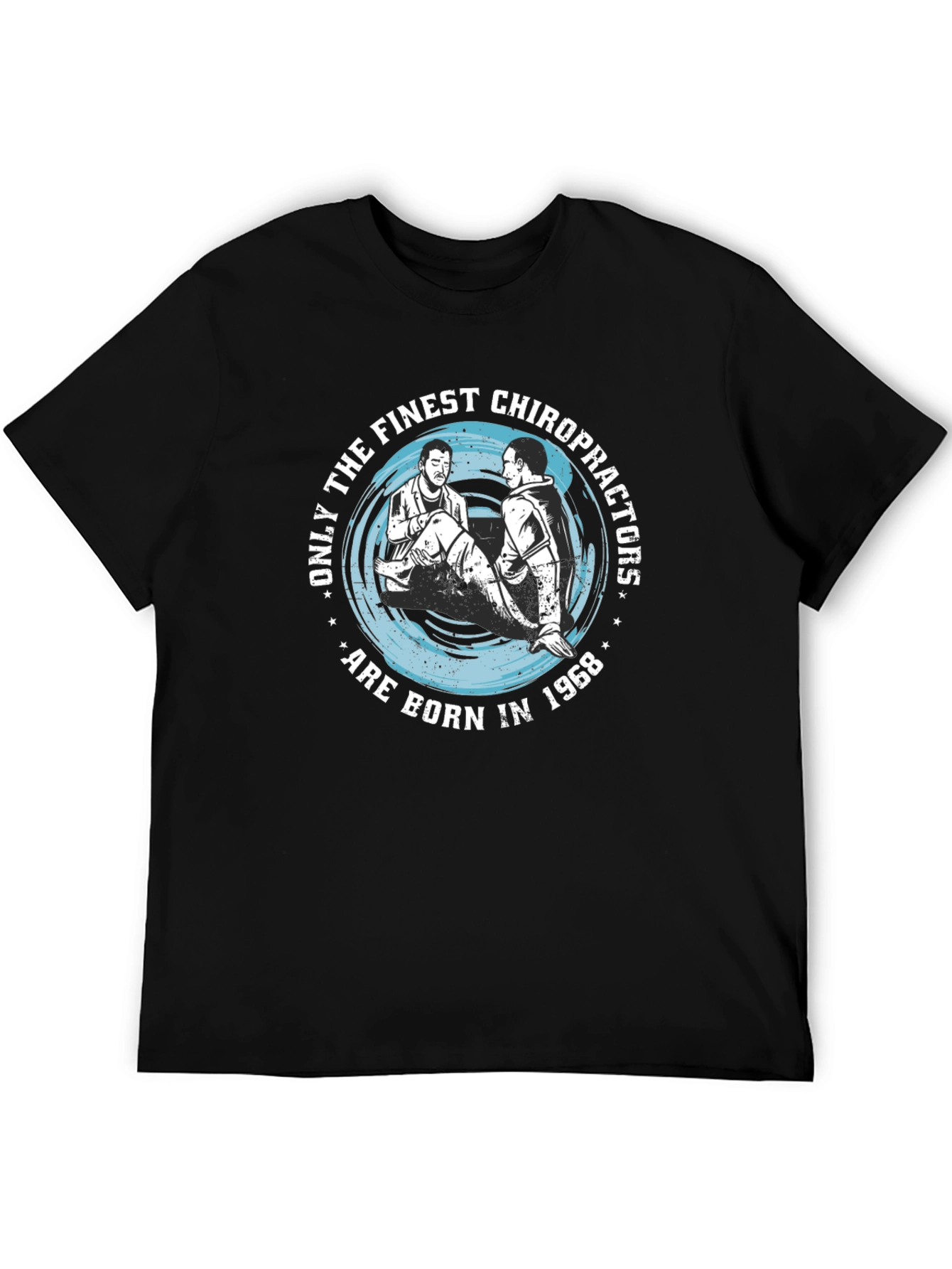 Chiropractor Born In 1968 Mens Graphic Tee