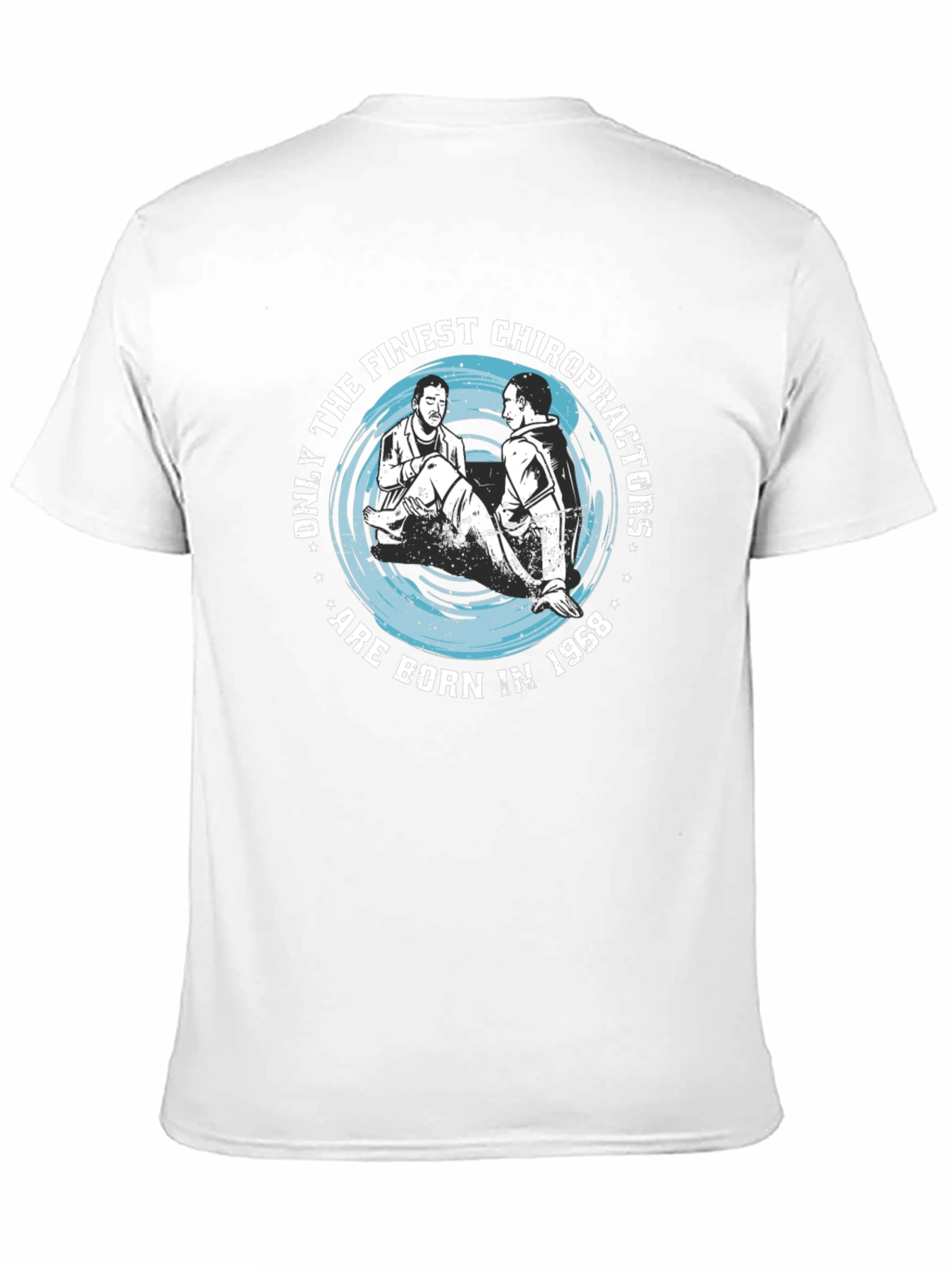 Chiropractor Born In 1968 Mens Graphic Tee