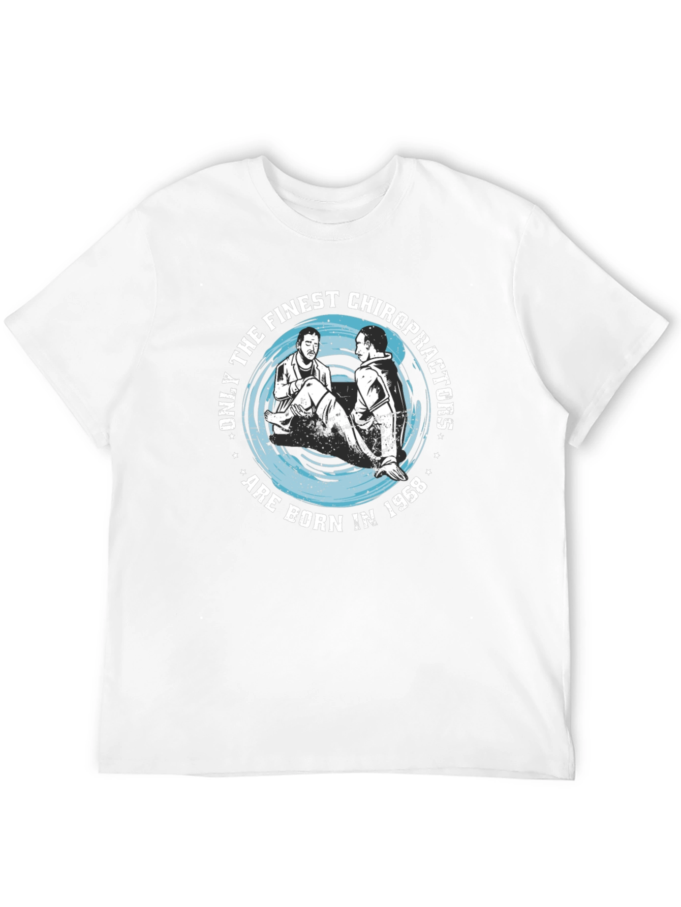 Chiropractor Born In 1968 Mens Graphic Tee