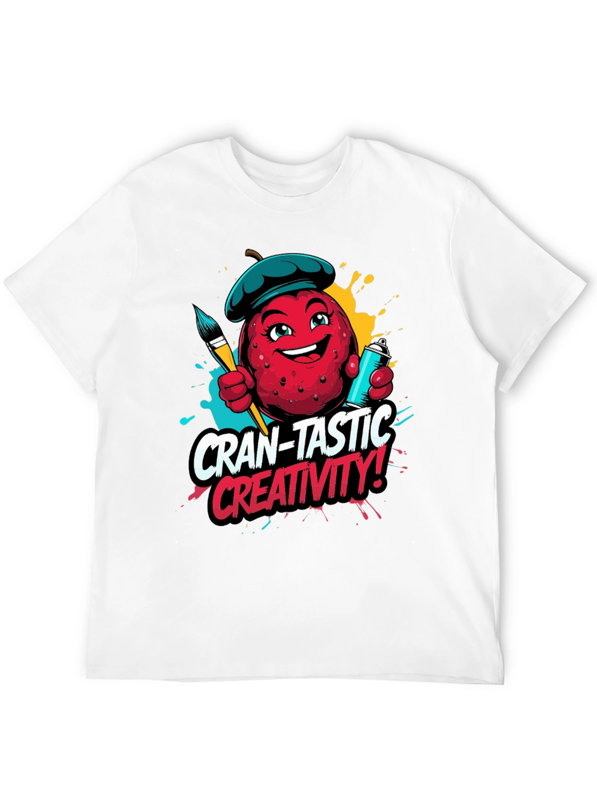 Cran-Tastic Creativity Black T-Shirt