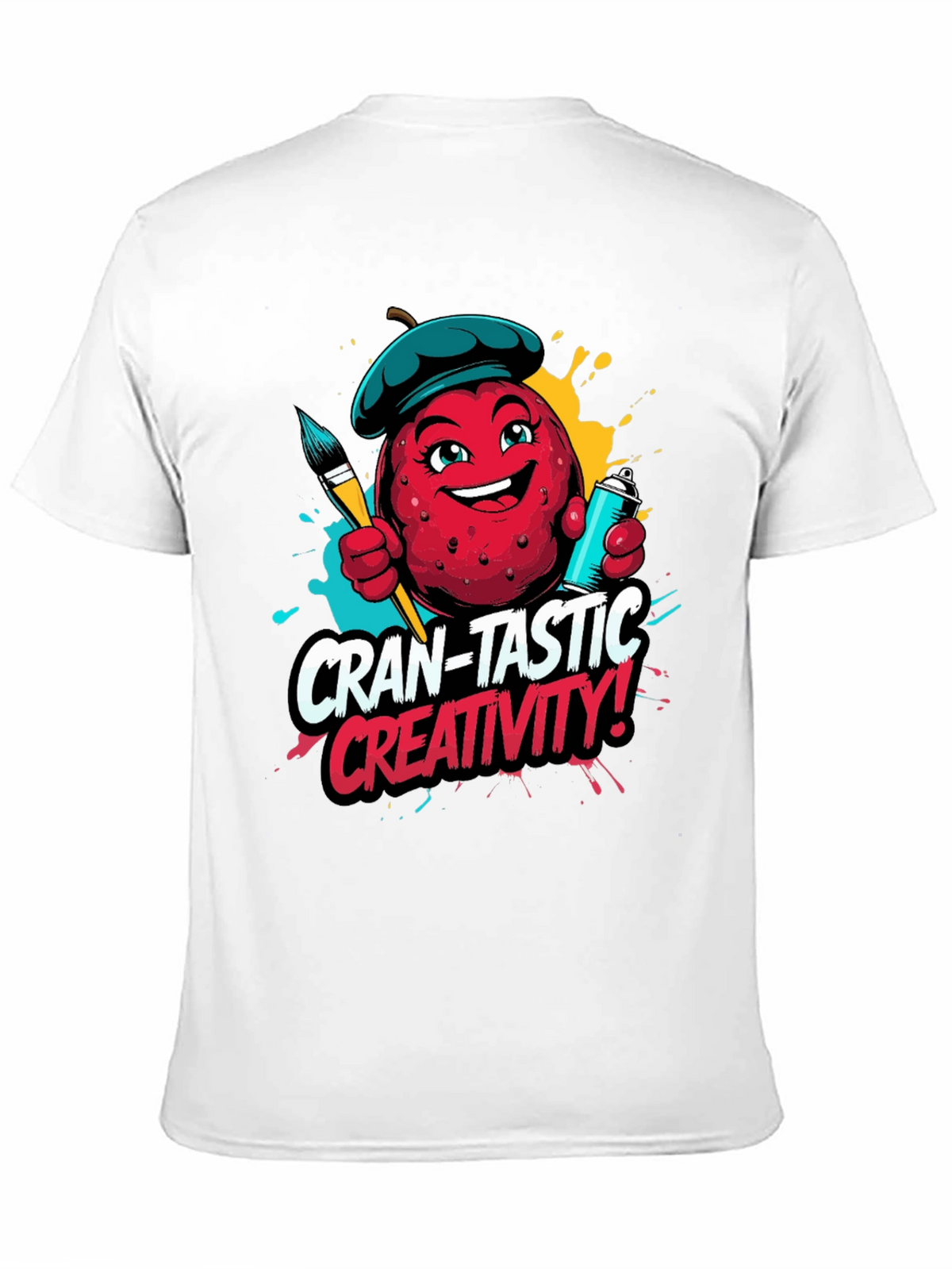 Cran-Tastic Creativity Black T-Shirt