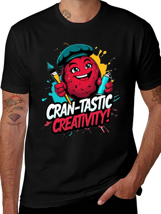 Cran-Tastic Creativity Black T-Shirt