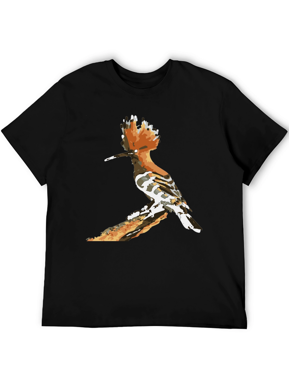 Hoopoe Bird Graphic Tee - Nature Lovers Shirt