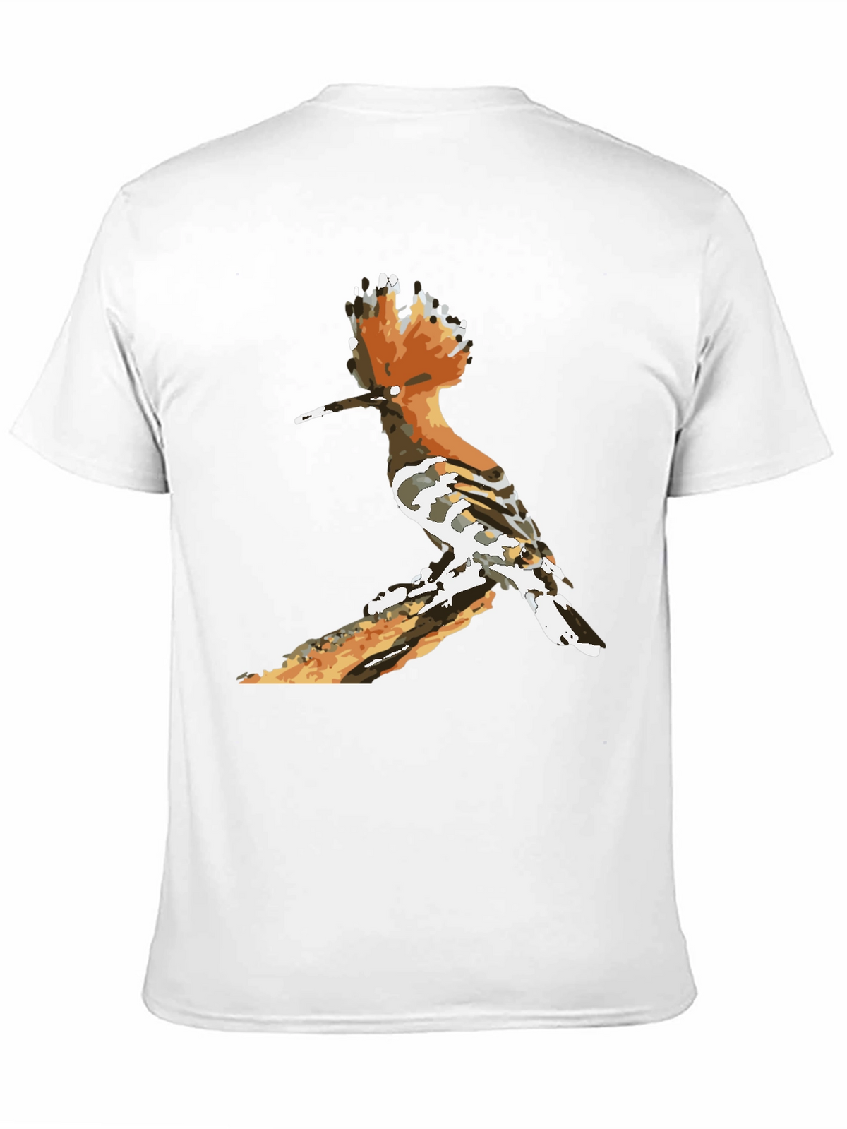 Hoopoe Bird Graphic Tee - Nature Lovers Shirt