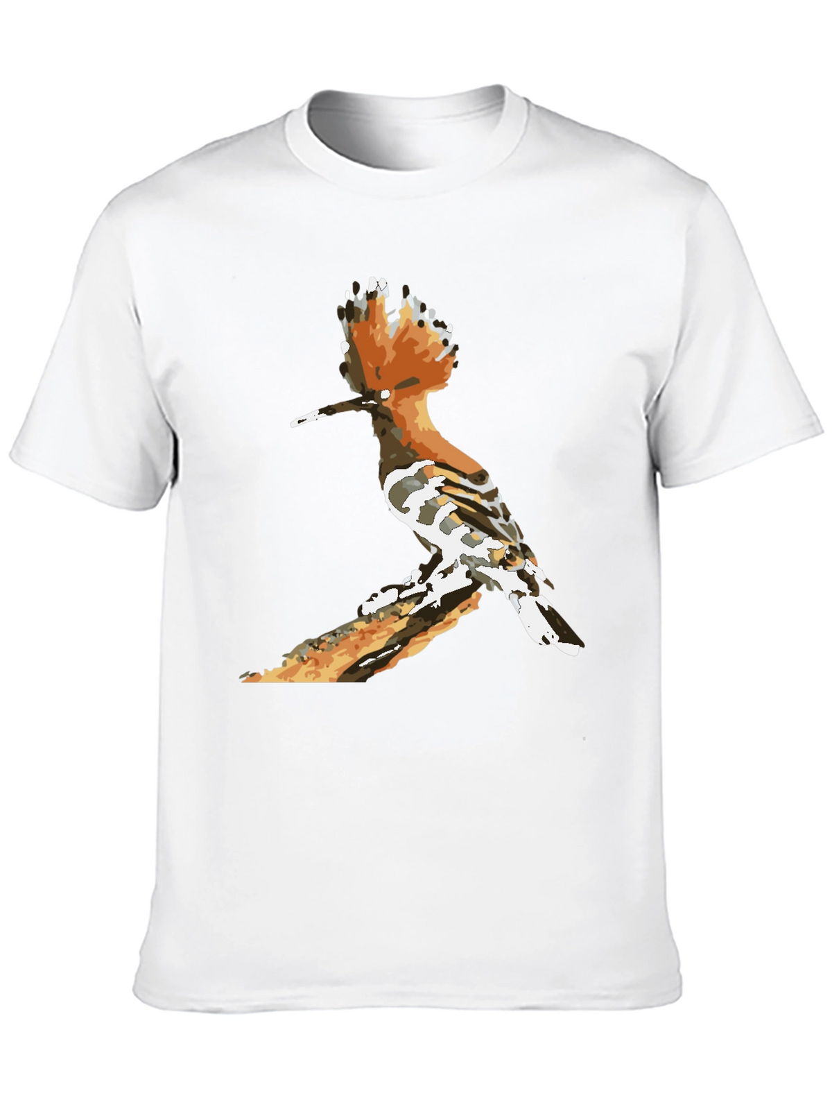 Hoopoe Bird Graphic Tee - Nature Lovers Shirt