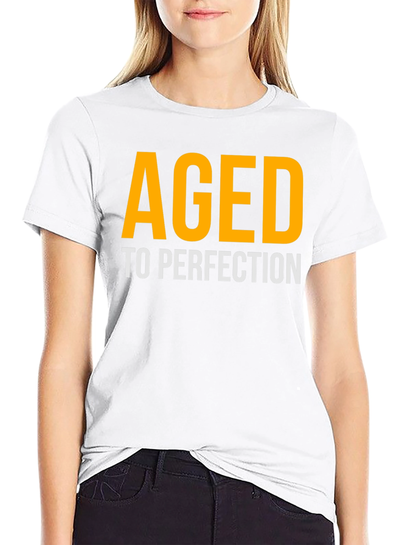 Aged to Perfection Black T-Shirt