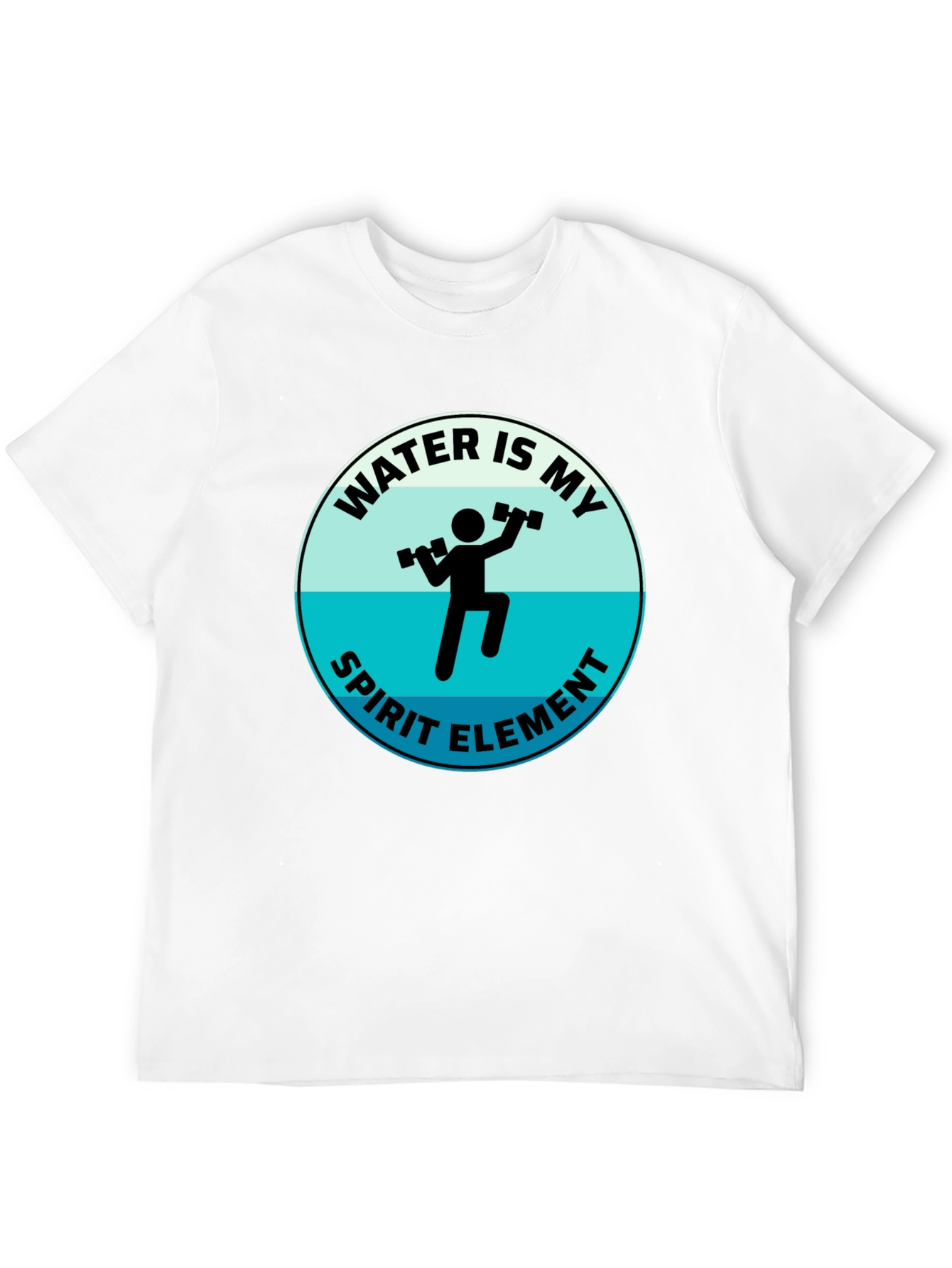 Water Is My Spirit Element Graphic T-Shirt