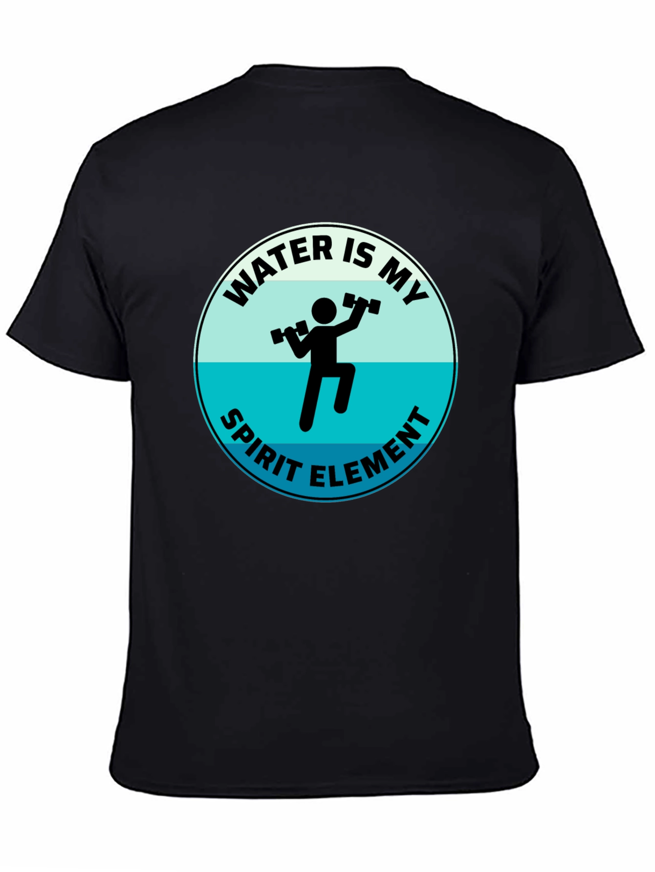 Water Is My Spirit Element Graphic T-Shirt