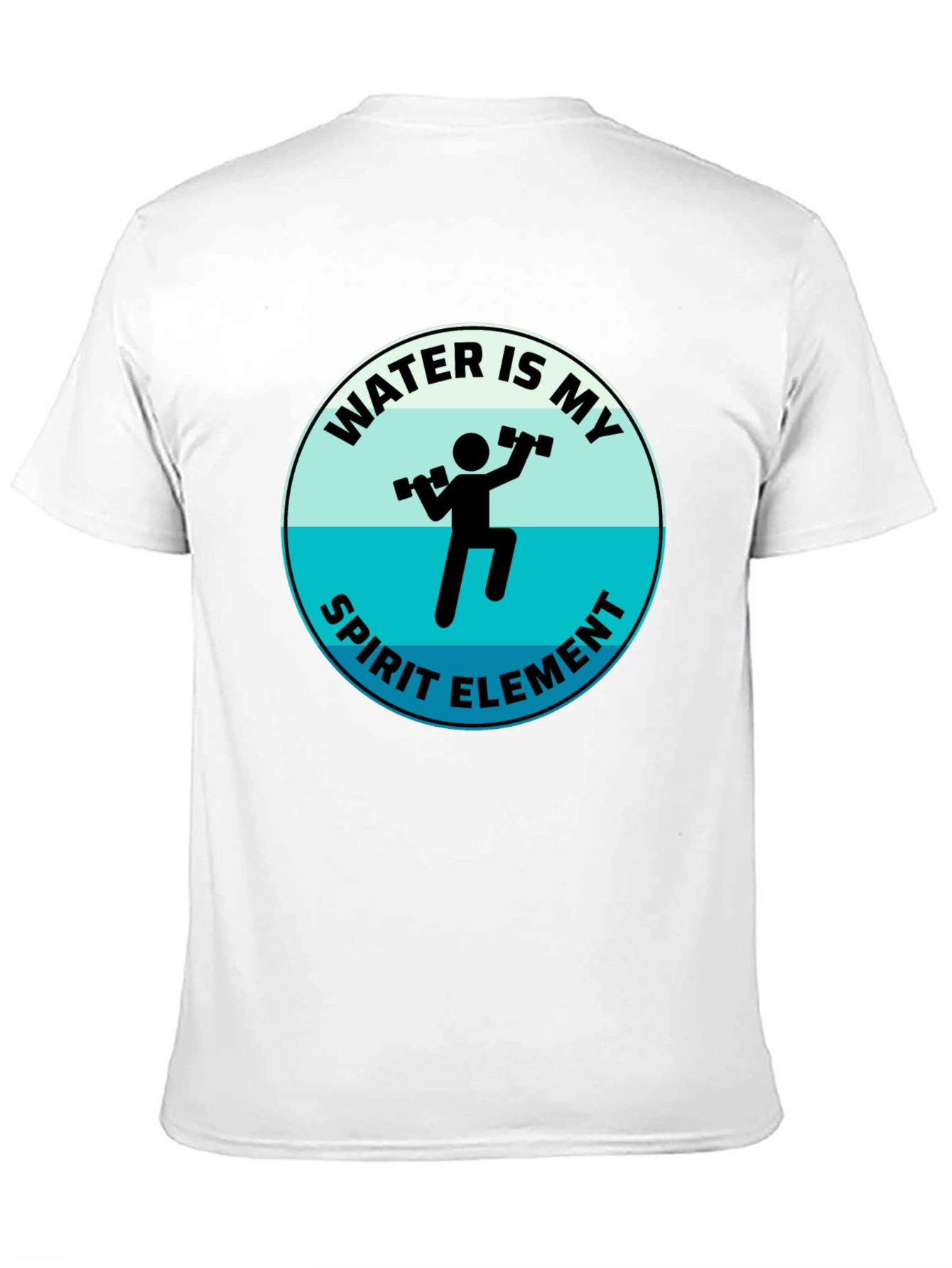 Water Is My Spirit Element Graphic T-Shirt
