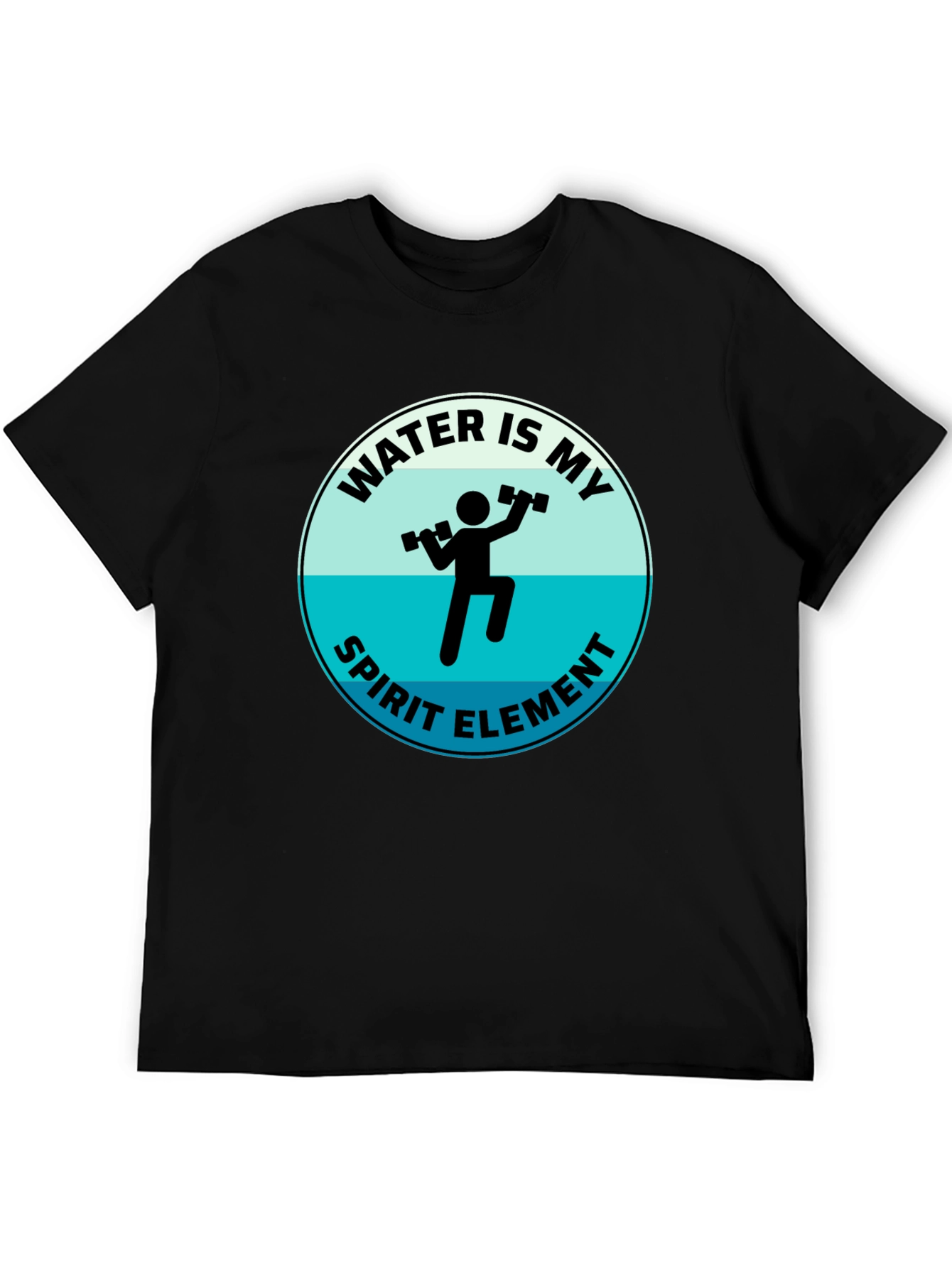 Water Is My Spirit Element Graphic T-Shirt