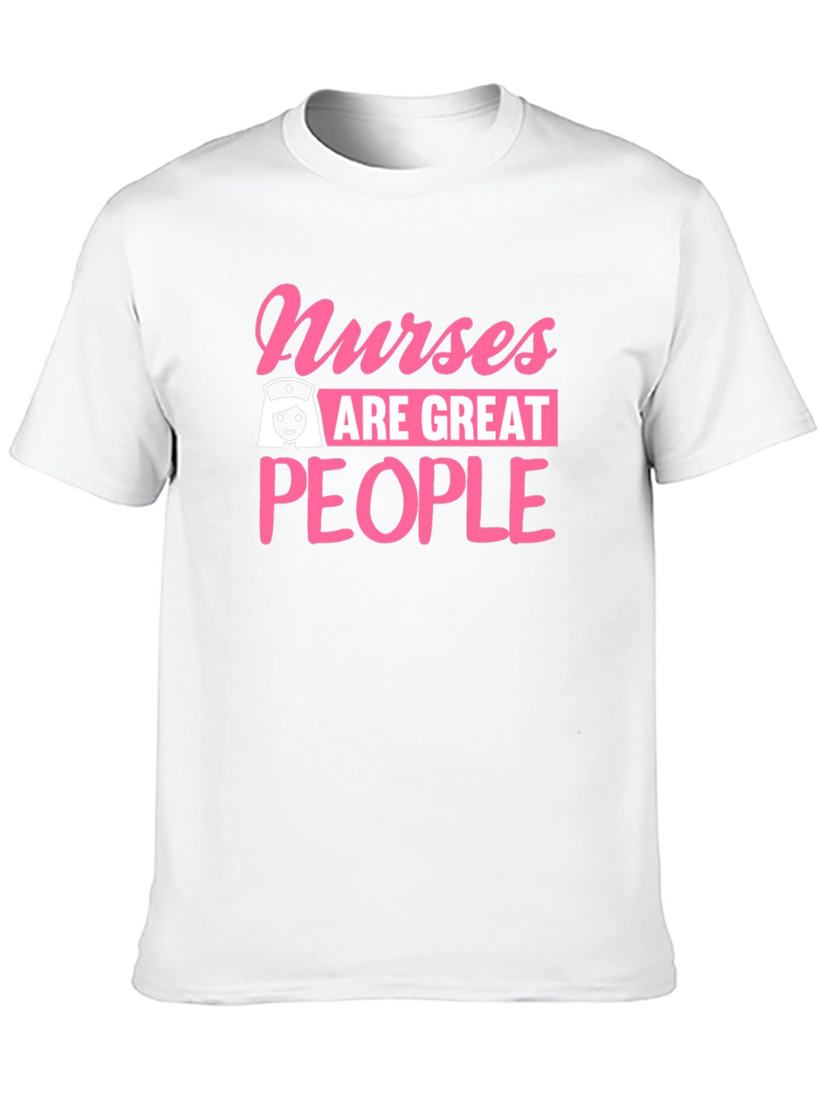 Nurses Are Great People Black T-Shirt