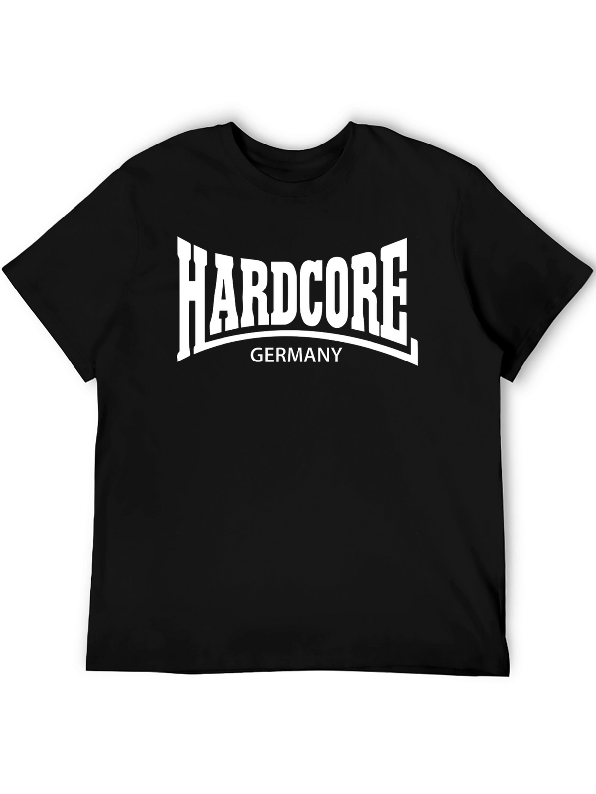 Hardcore Germany Black Graphic Tee
