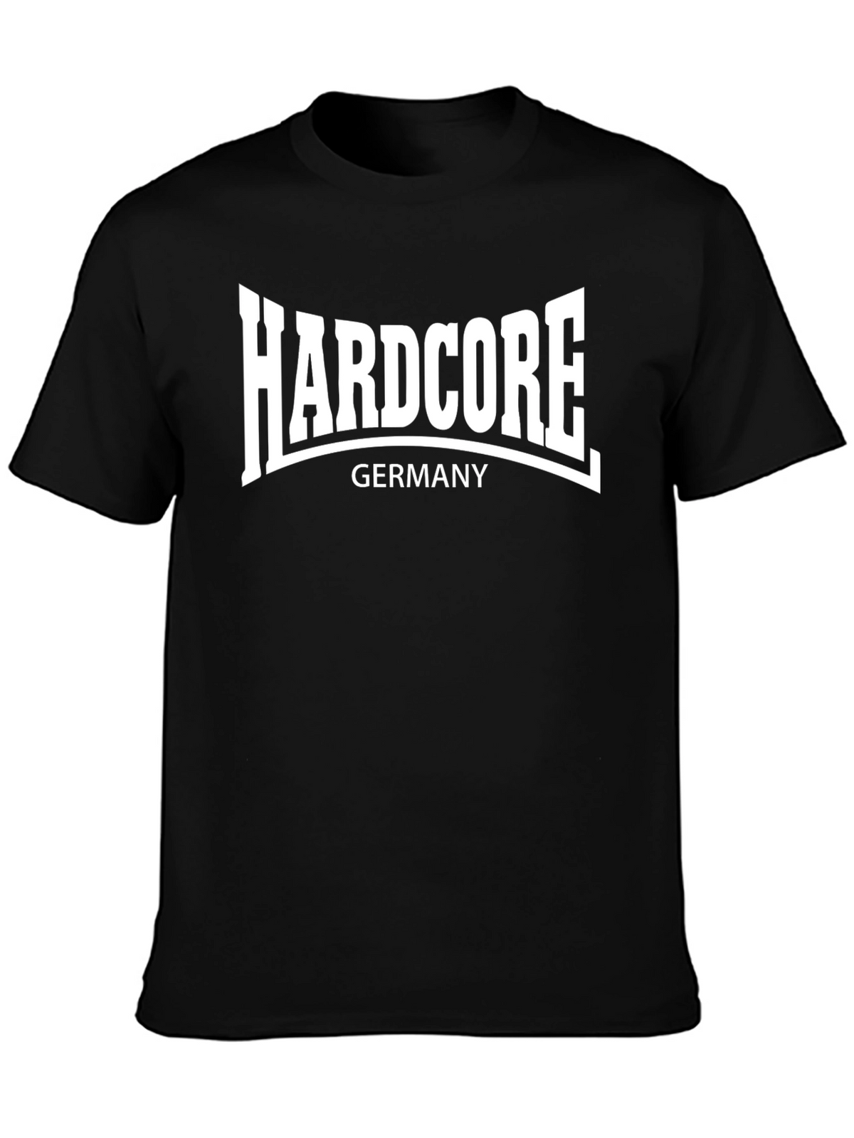 Hardcore Germany Black Graphic Tee
