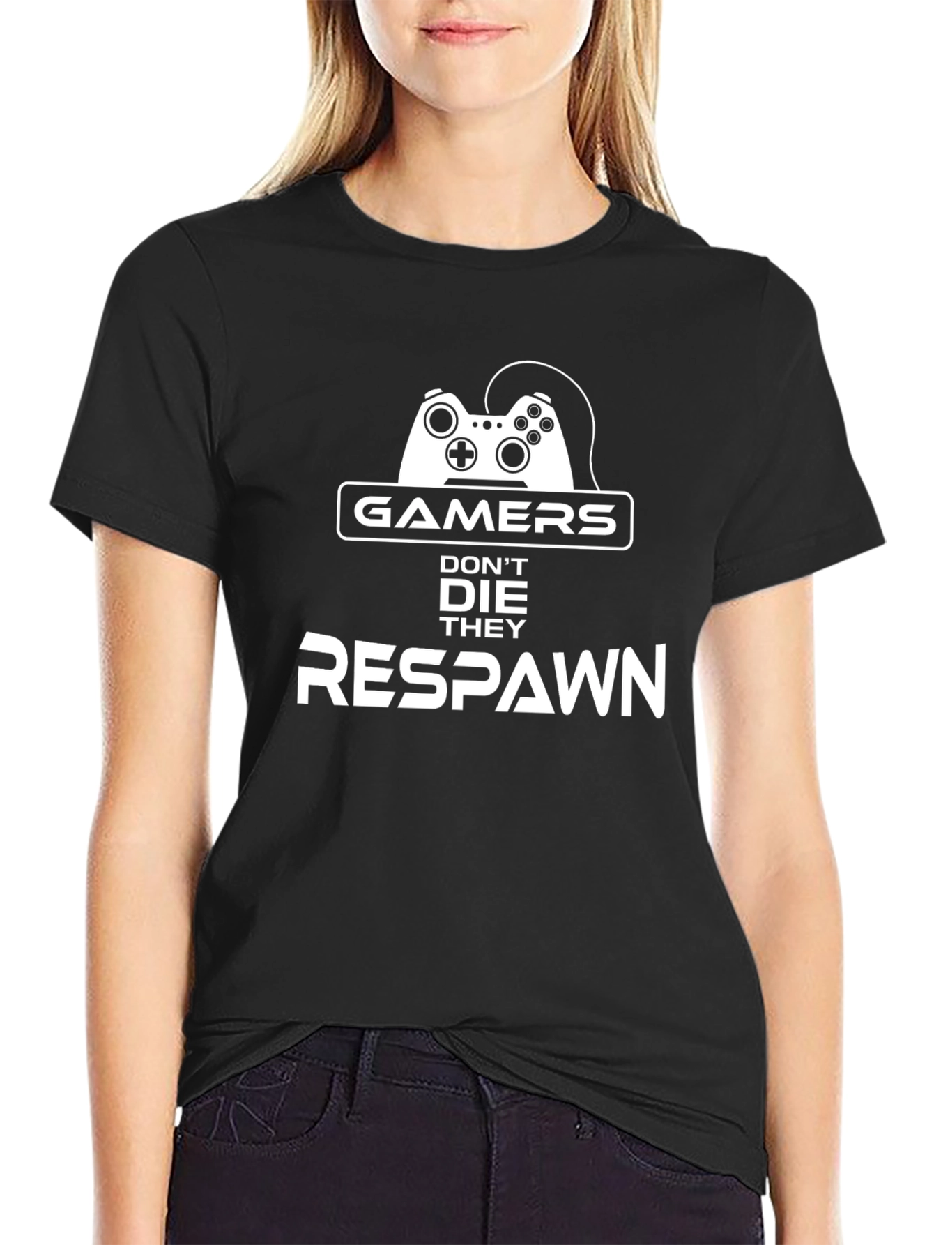 Gamers Dont Die They Respawn T-Shirt