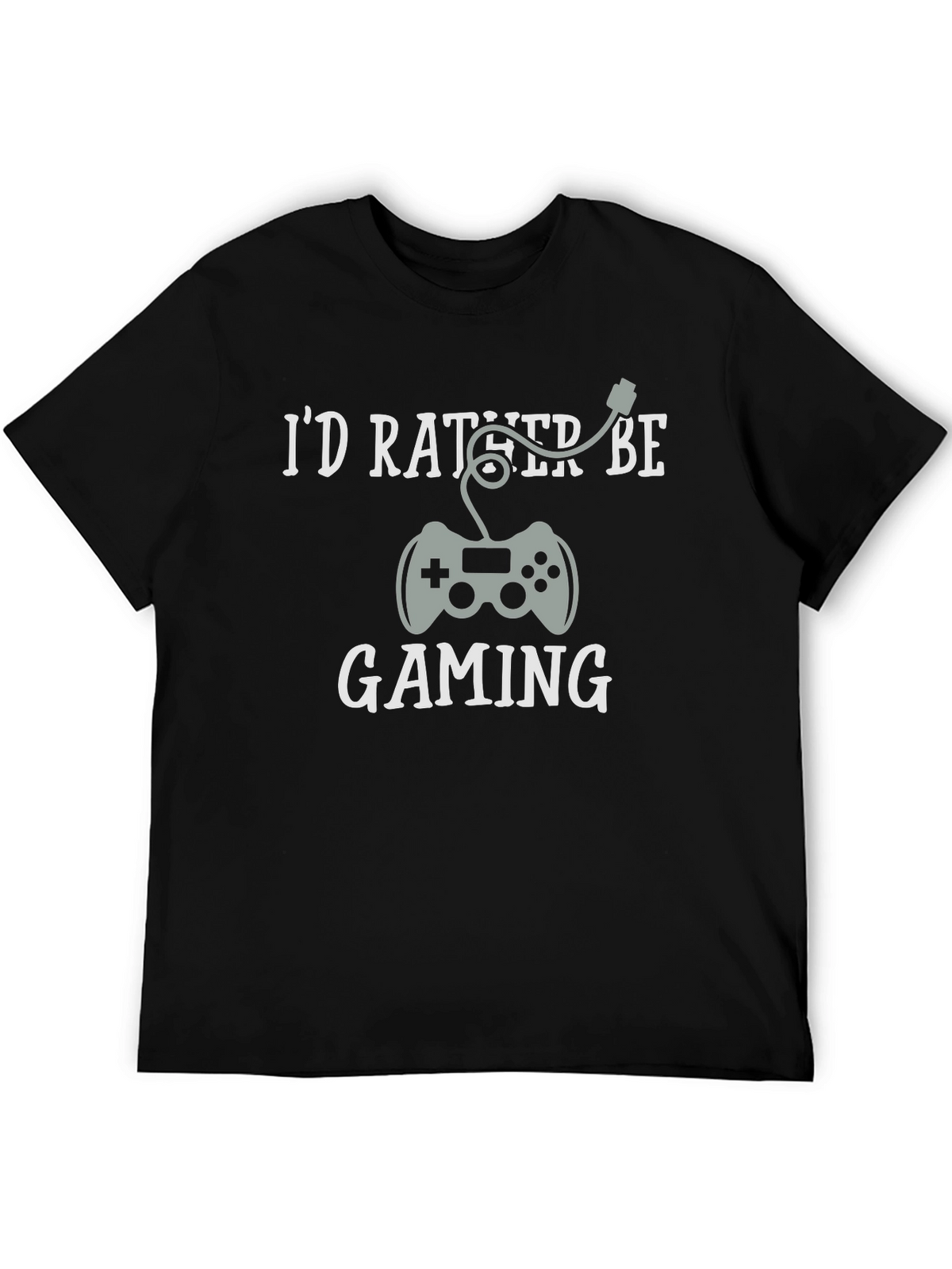 Id Rather Be Gaming T-Shirt - Gamer Tee