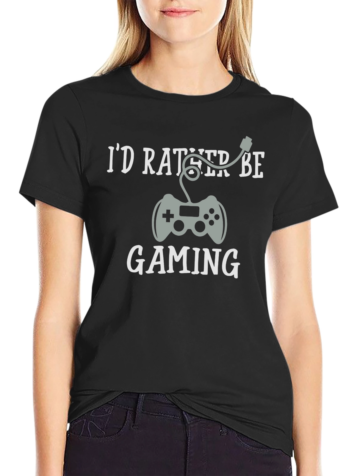 Id Rather Be Gaming T-Shirt - Gamer Tee